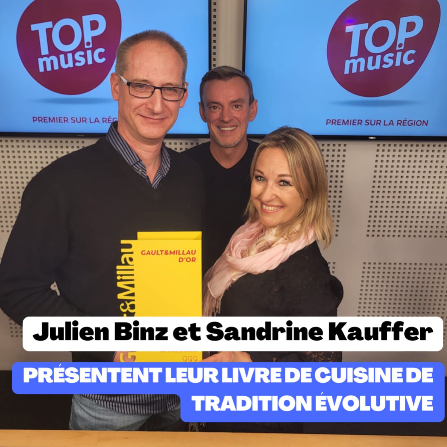 Julien Binz et Sandrine Kauffer, présentent leur livre de cuisine