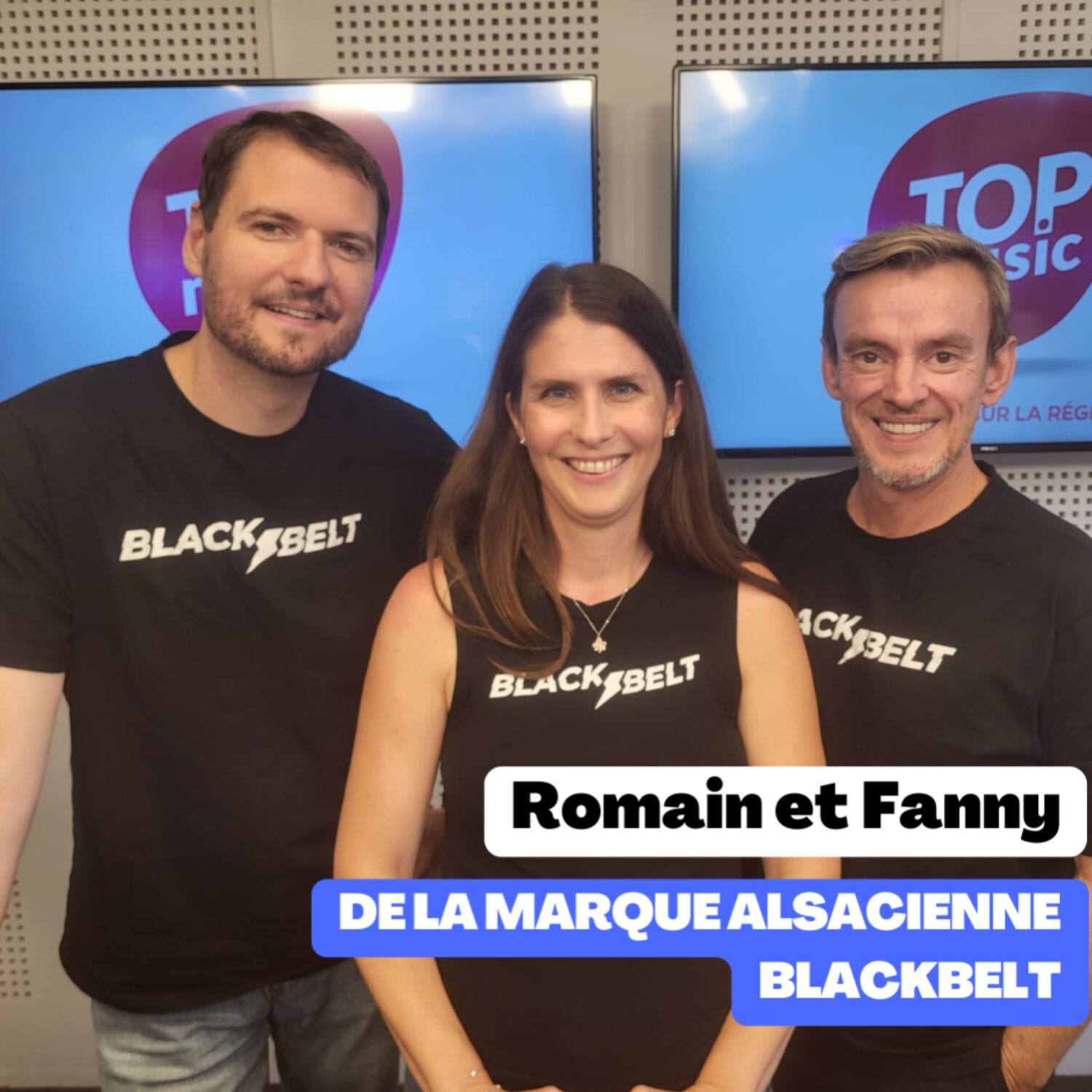 Romain et Fanny de la marque alsacienne Blackbelt !