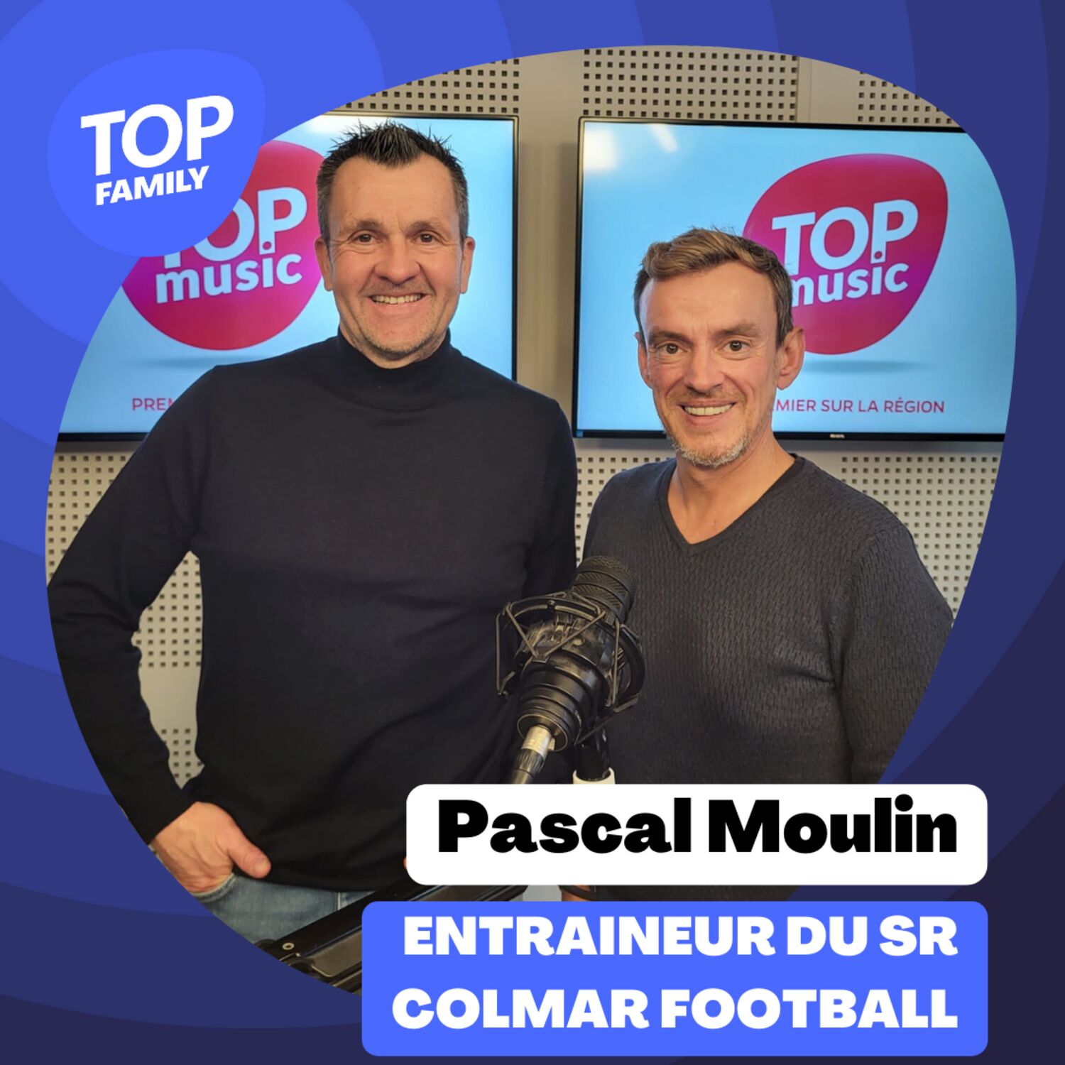 Pascal Moulin, entraîneur du SR Colmar Football