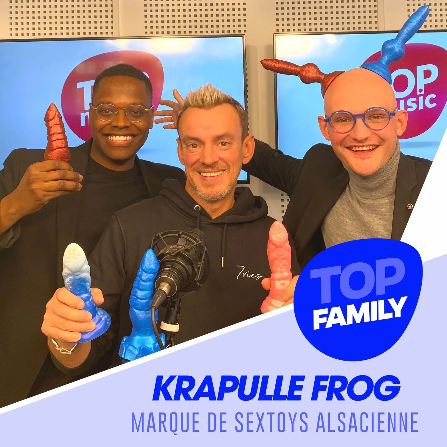 Top Family - Marque de sextoys 100% alsacienne : c'est Krapulle Frog