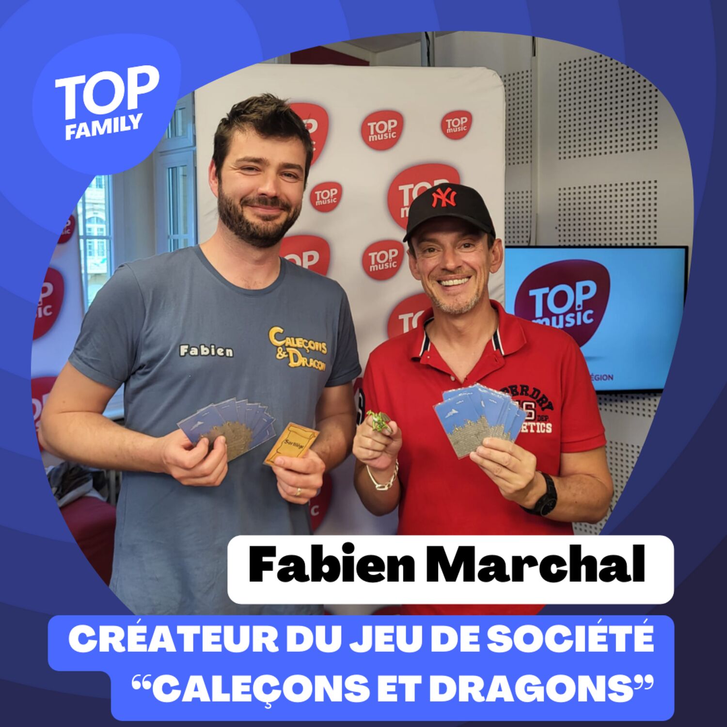 Fabien Marchal : créateur du jeu de société "Caleçons et Dragons"