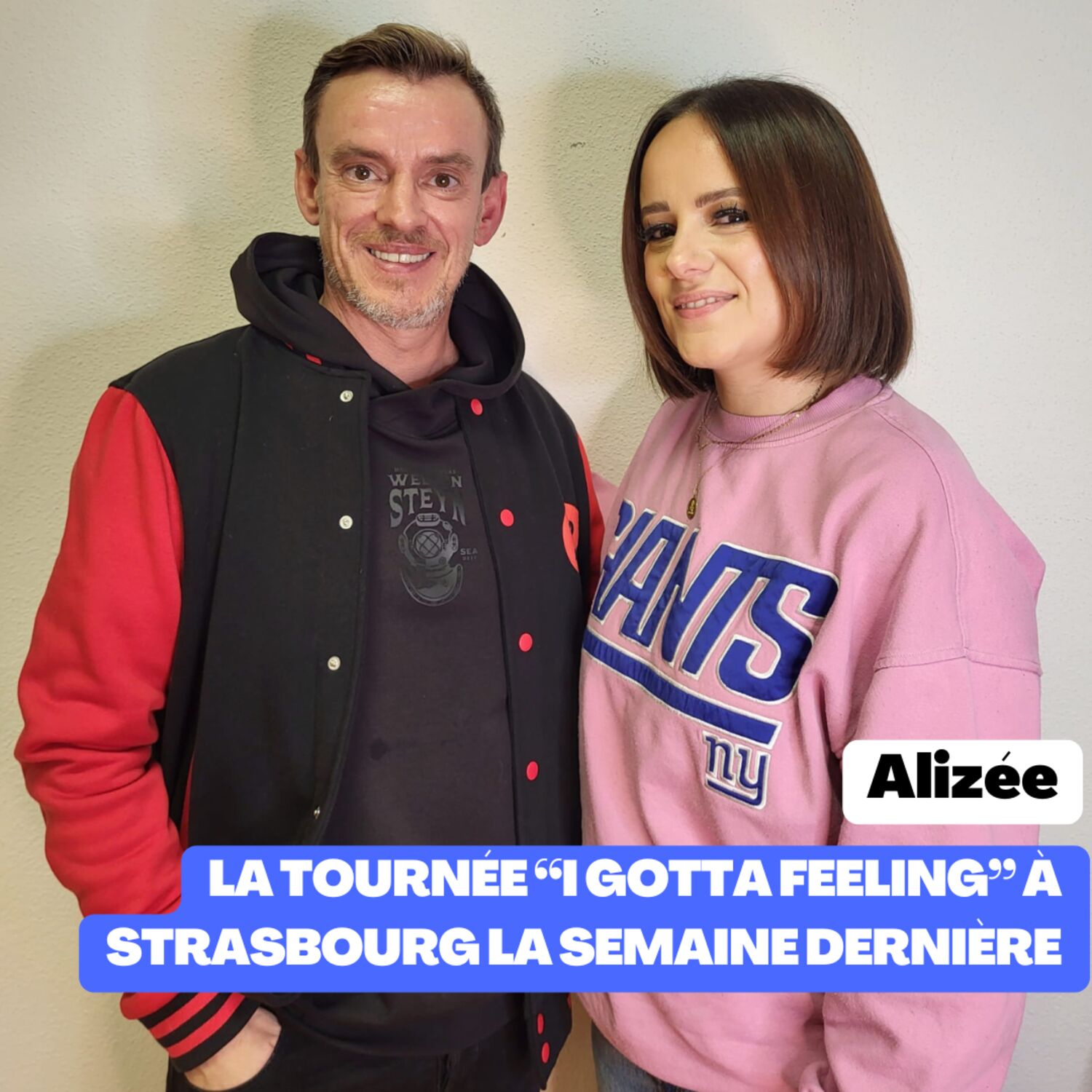 Alizée, dans la tournée "I Gotta Feeling"