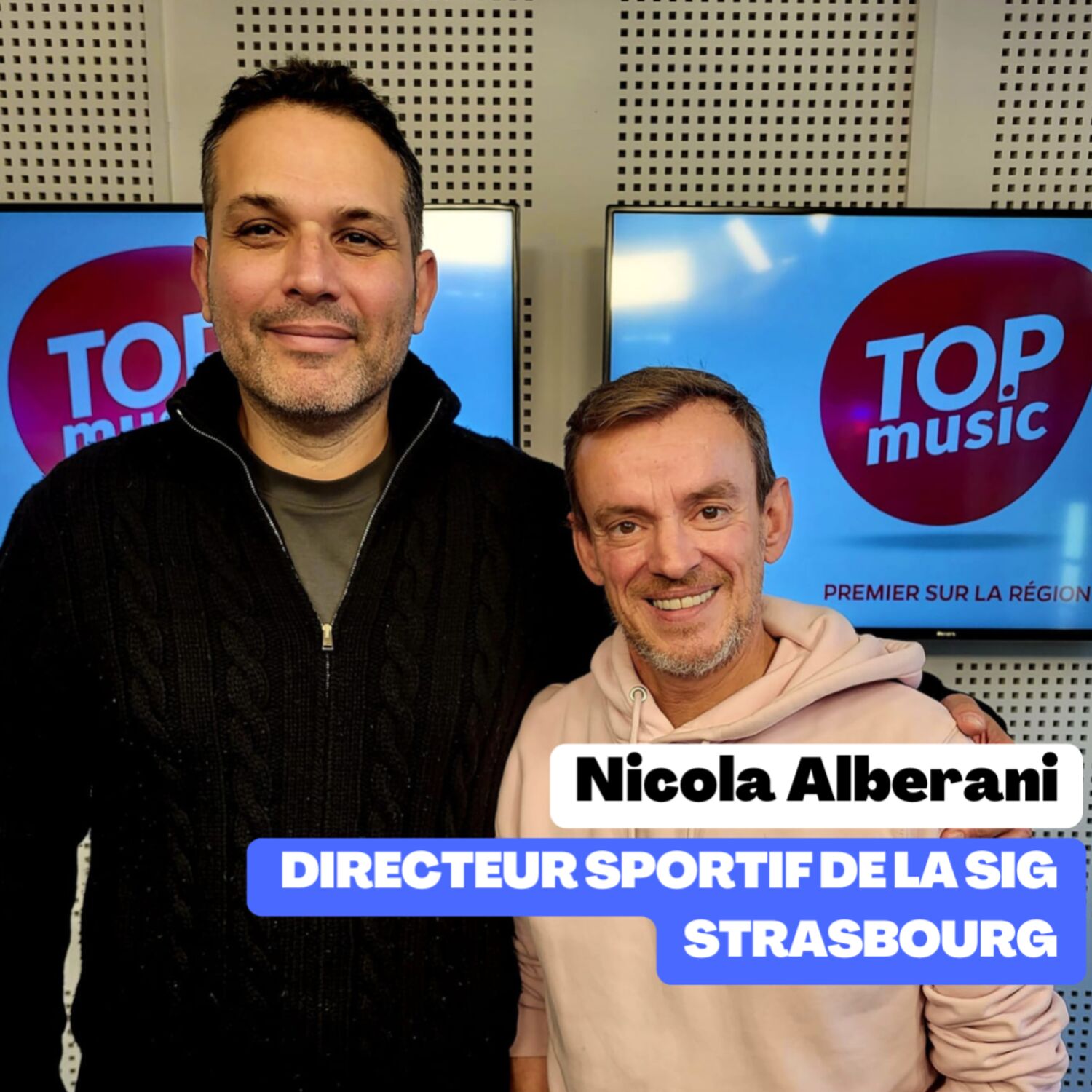 Nicola Alberani, directeur sportif de la SIG Strasbourg