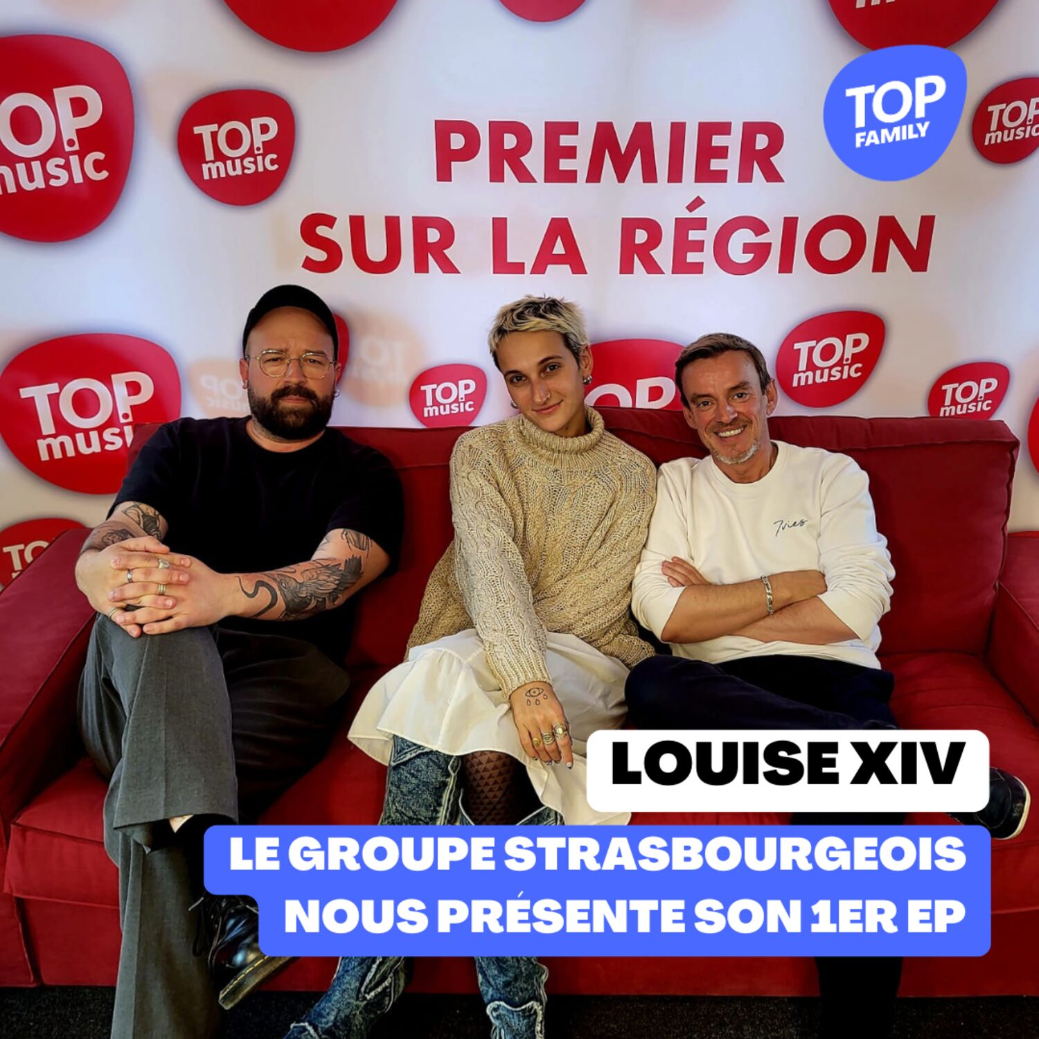 Le groupe Strasbourgeois "Louise XIV", nous présente son 1er EP !