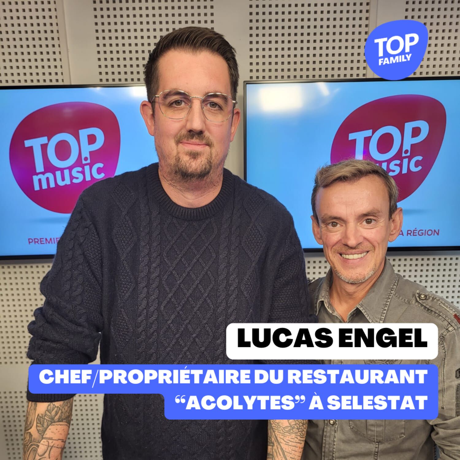 Lucas Engel, chef et propriétaire du restaurant "Acolytes" à...