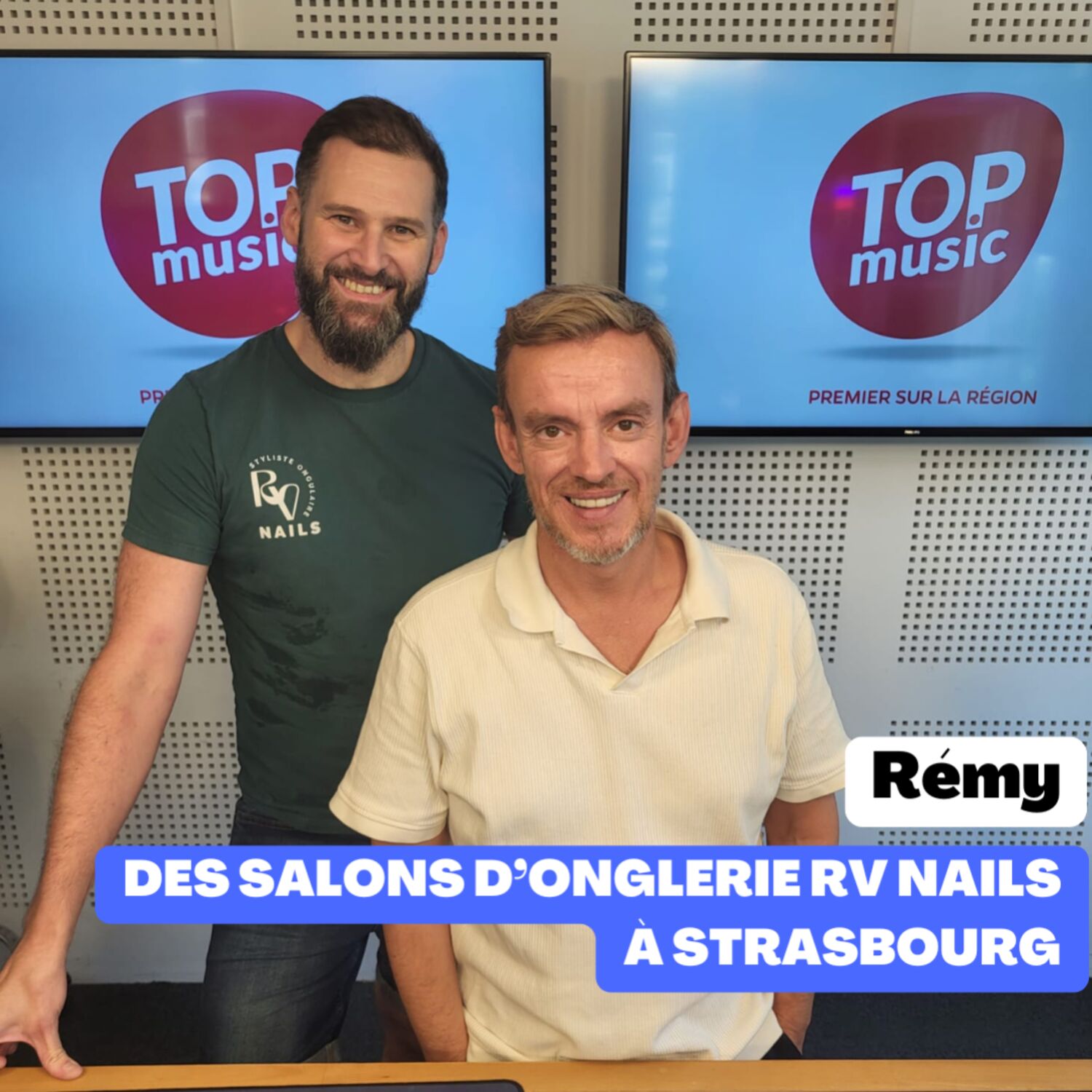 Rémy des salons d'onglerie RV Nails, à Strasbourg !