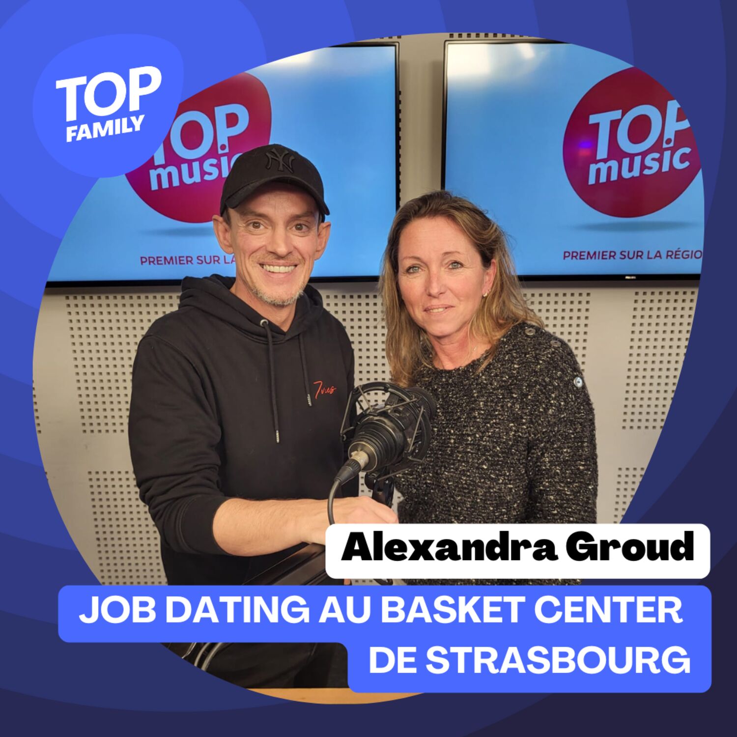 Alexandra Groud, job dating au basket center de Strasbourg