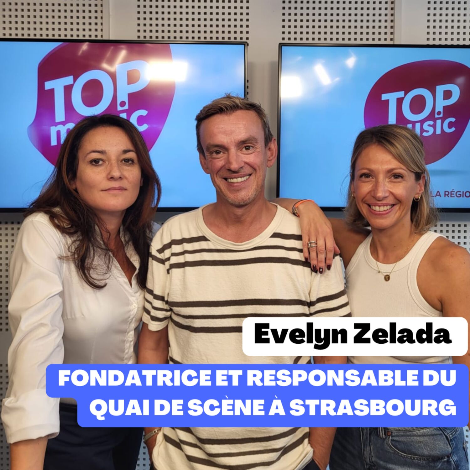 Évelyn Zelada, fondatrice et responsable du Quai de Scène à...