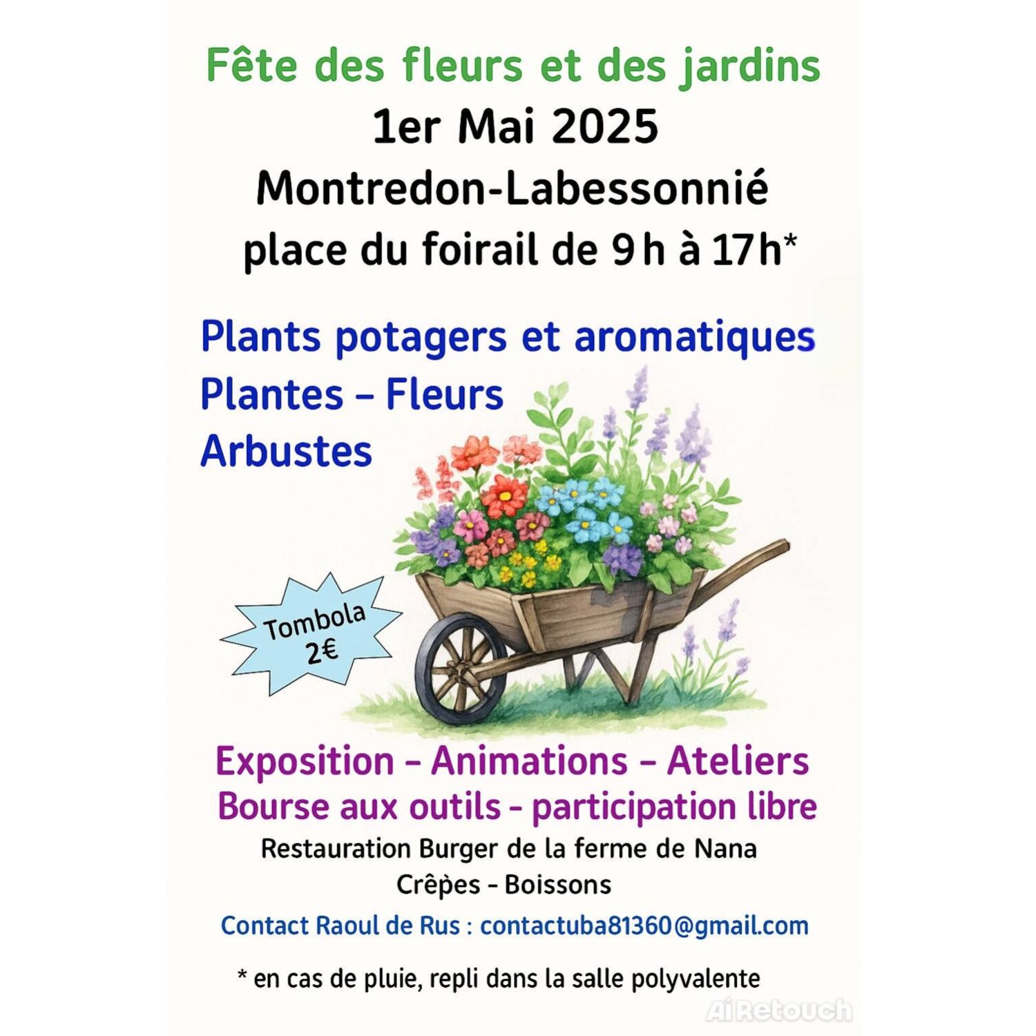 Podcast de l'émission 100% chez vous avec La Fête des fleurs à Montredon