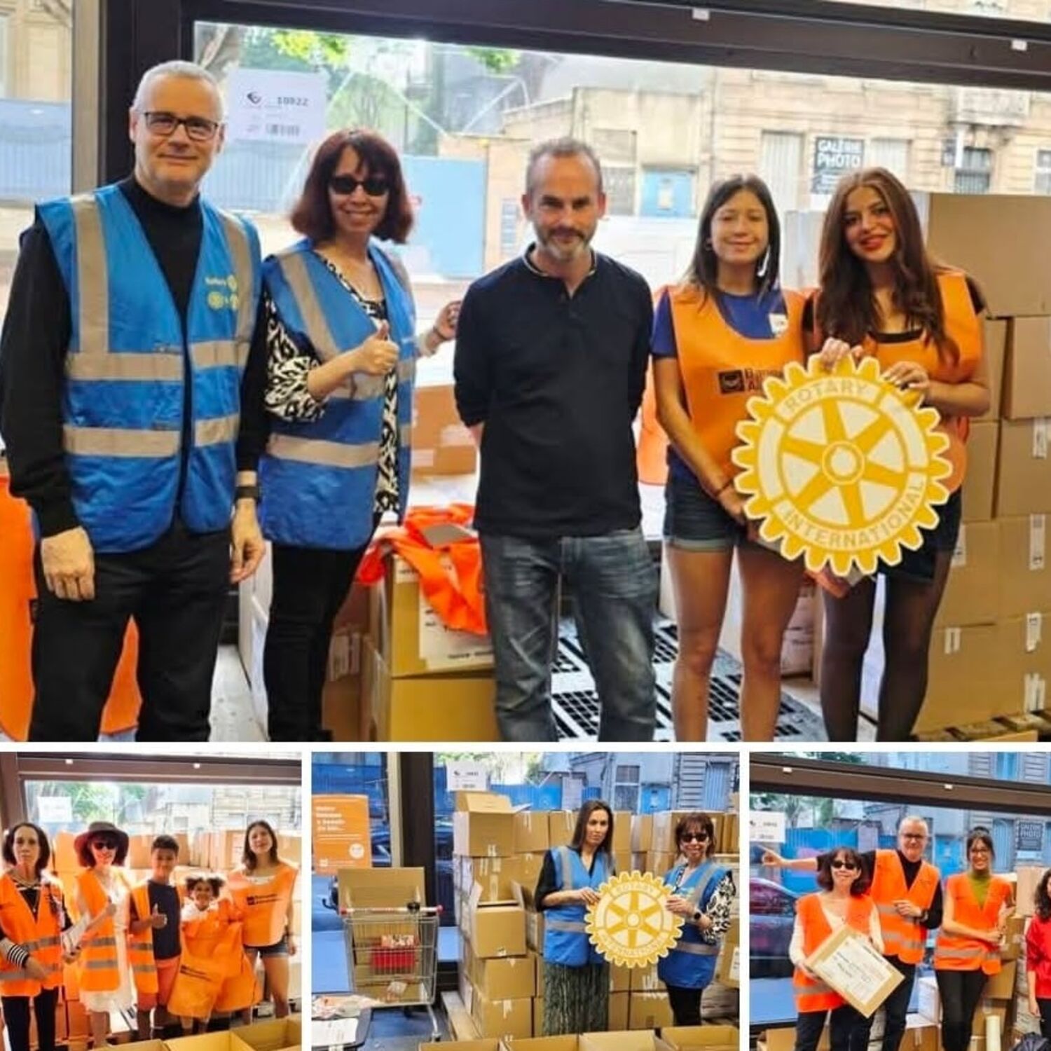 LA BANQUE ALIMENTAIRE organisée par le ROTARY- Sarah sur 100%