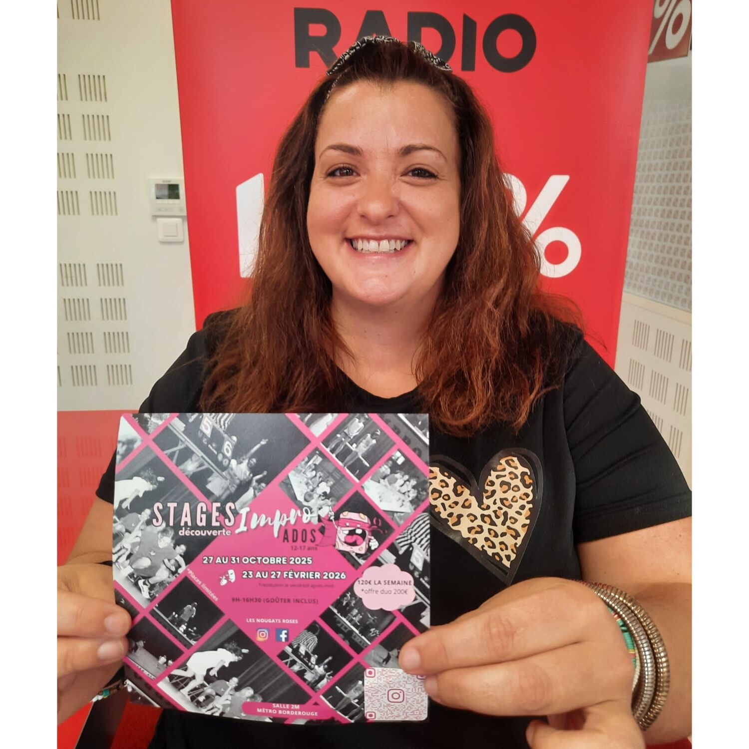 STAGES D'IMPRO pour ados- Marie sur 100%