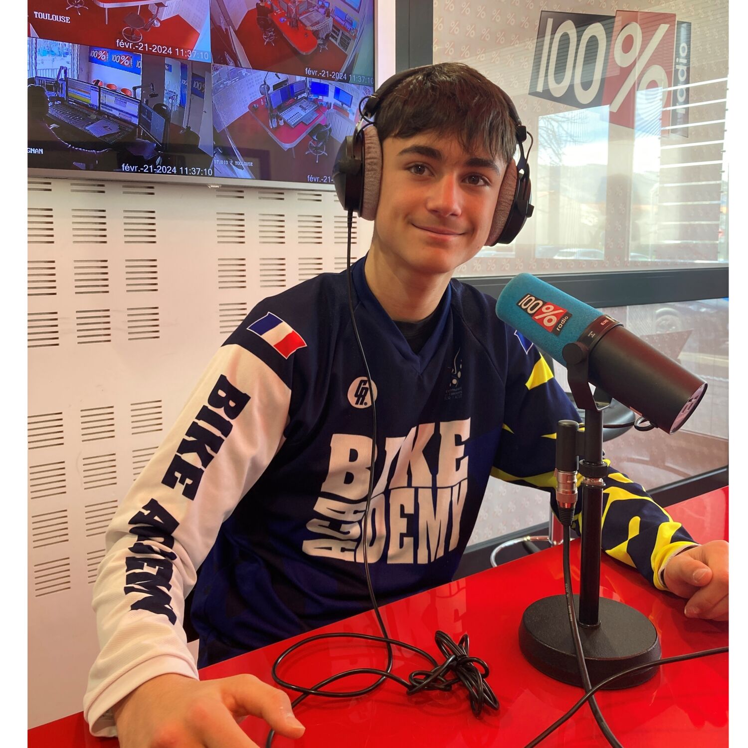 Podcast de l'émission 100% chez vous dans le Tarn avec Nolan Hervier