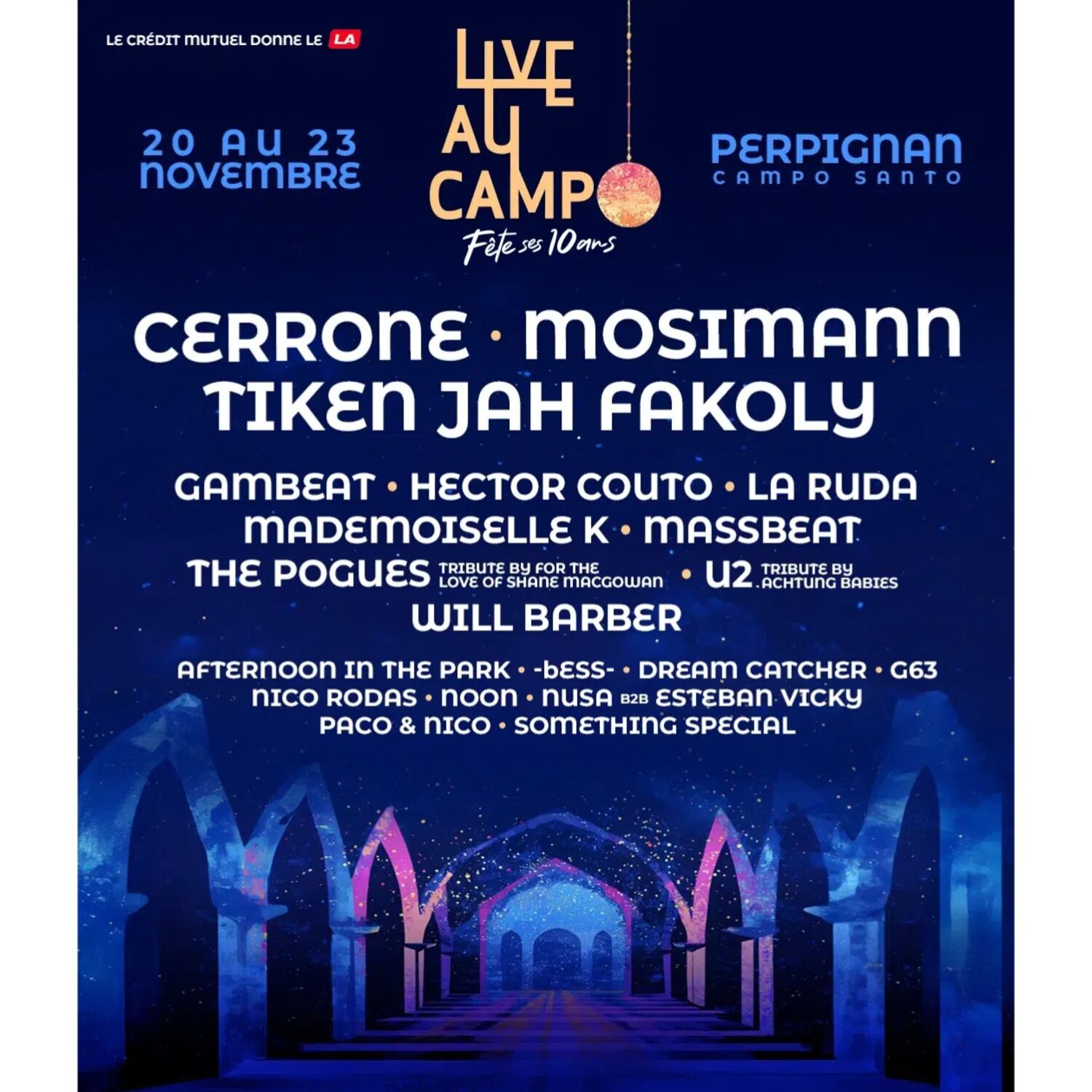 100% chez vous dans les PO et le festival au campo du 20 au 22 novembre