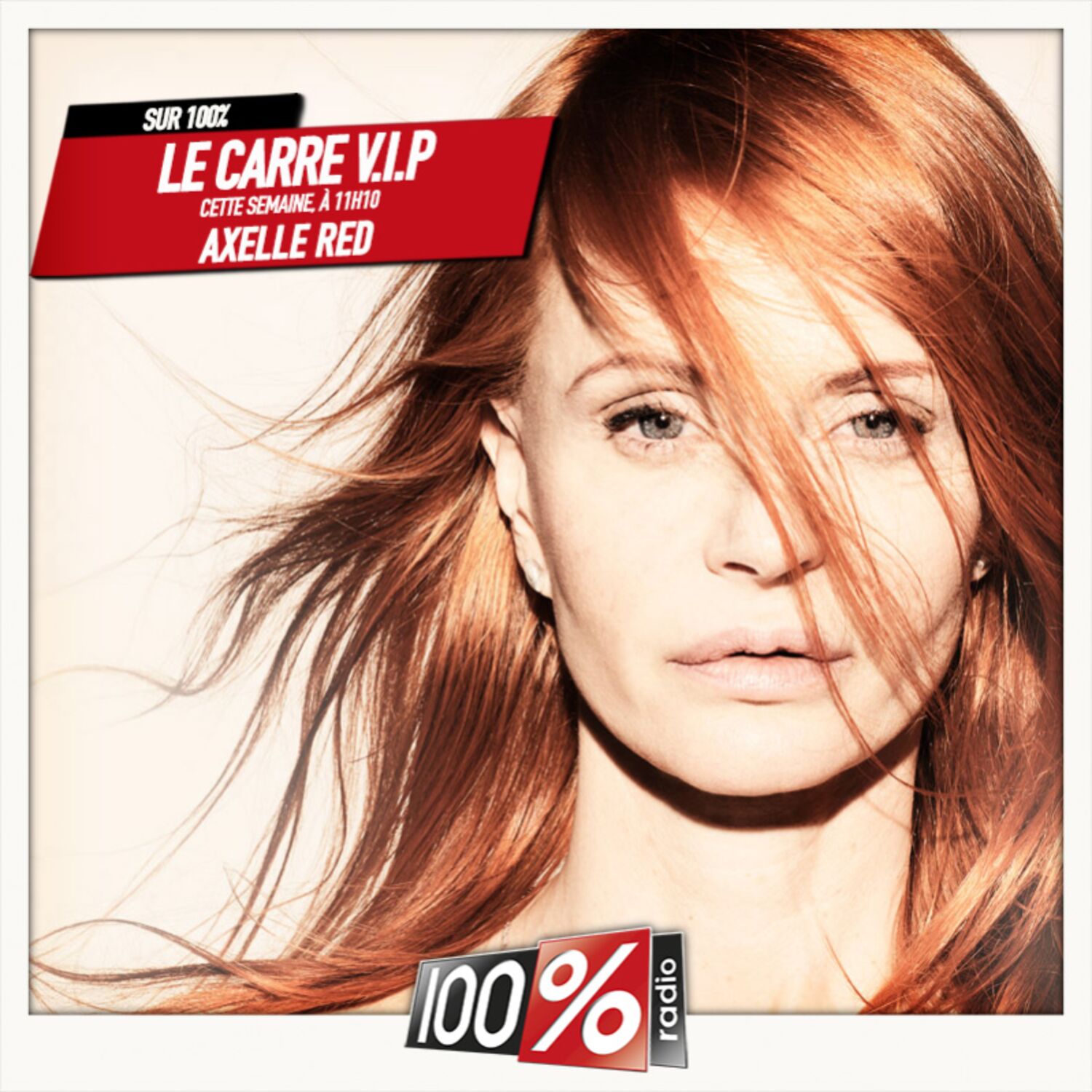 Le carré VIP de Axelle Red sur 100% du 07/12/2023