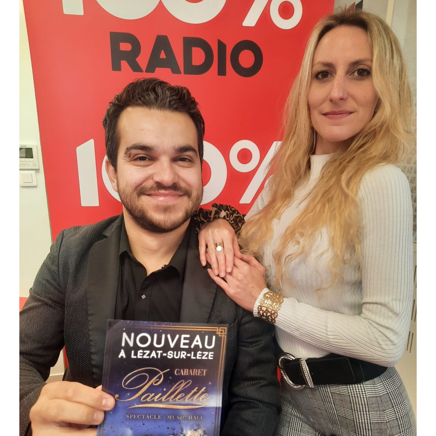 CABARET PAILLETTE à LEZAT-SUR-LEZE- Frédo et Marjo sur 100%
