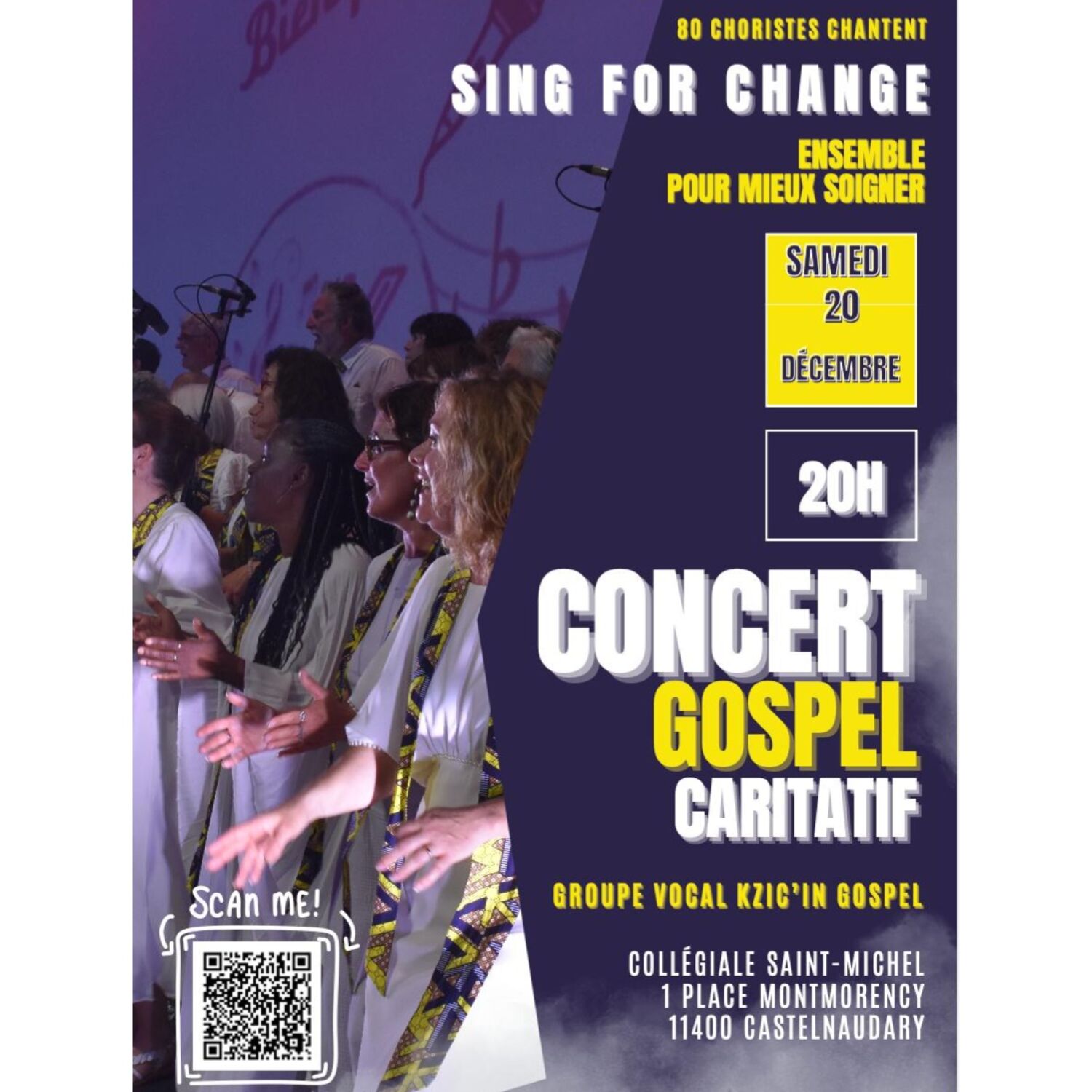 CONCERT GOSPEL à Castelnaudary- Nerika sur 100%