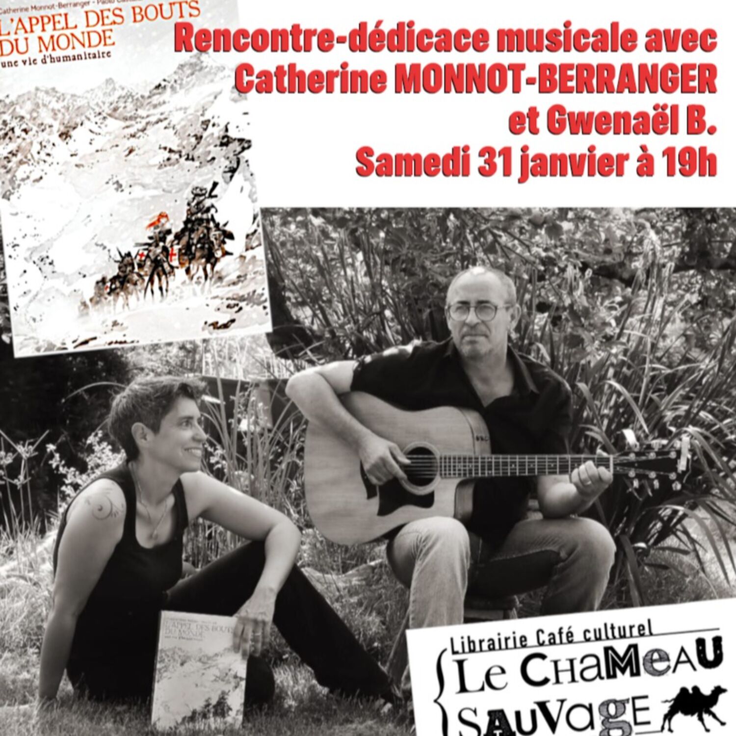 LECTURE MUSICALE au CHAMEAU SAUVAGE- Elias sur 100%