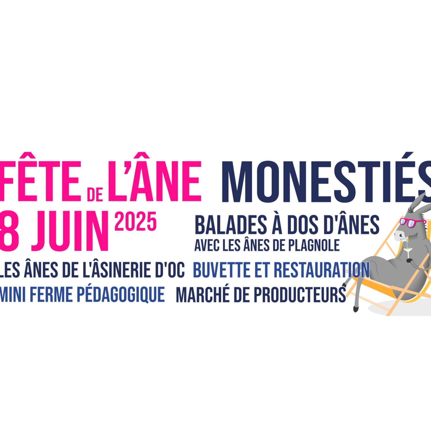 Podcast de l'émission 100% chez vous avec la Fête de l’Âne à Monèsties