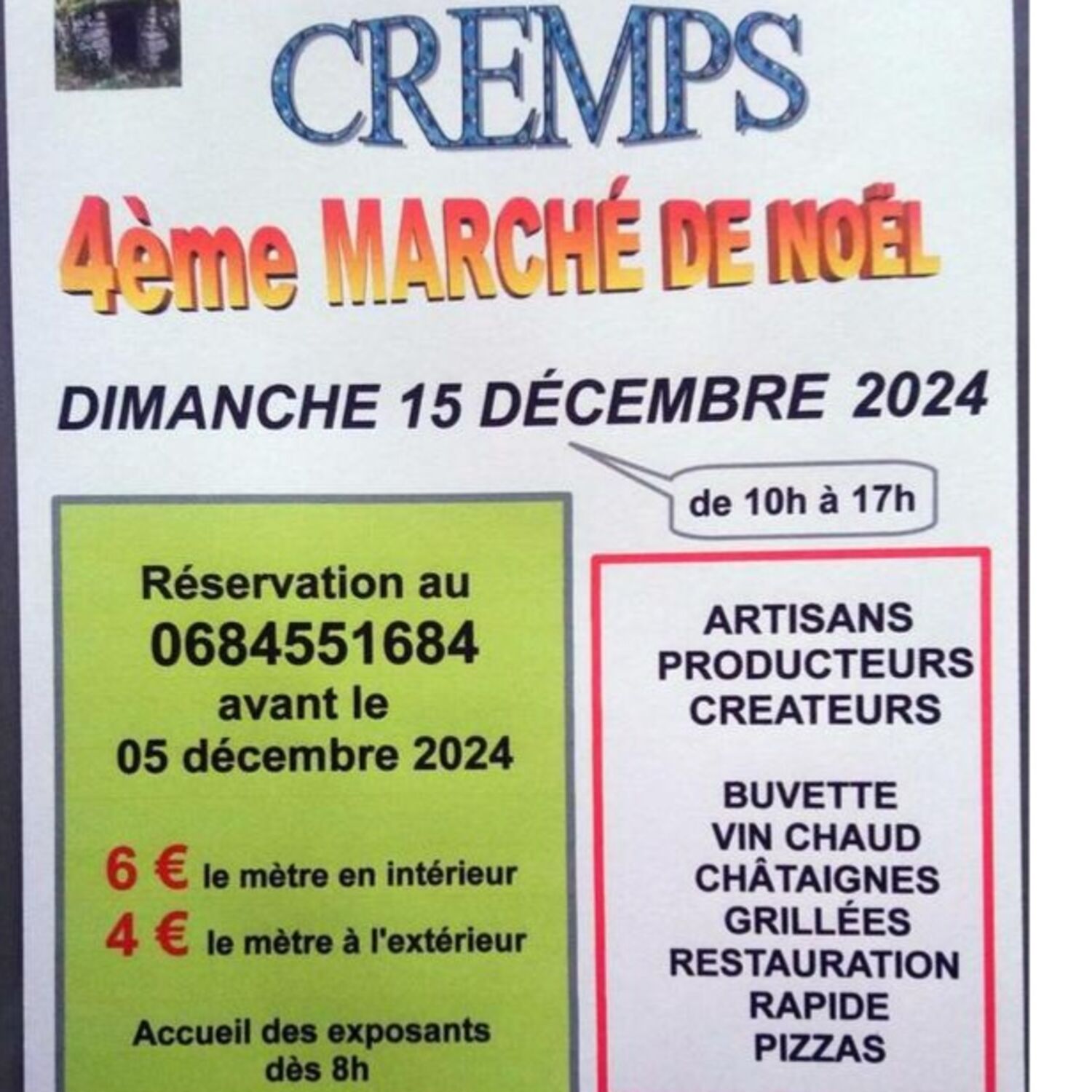 Podcast de l'émission 100% chez vous avec le Marché de Noel de Cremps