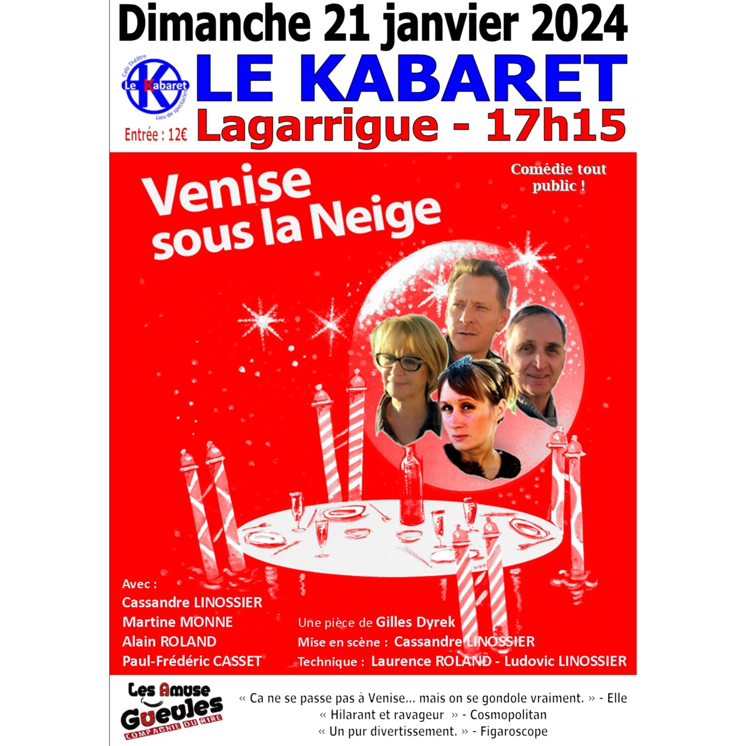 Podcast de l'émission 100% chez vous dans le Tarn : VENISE SOUS LA...