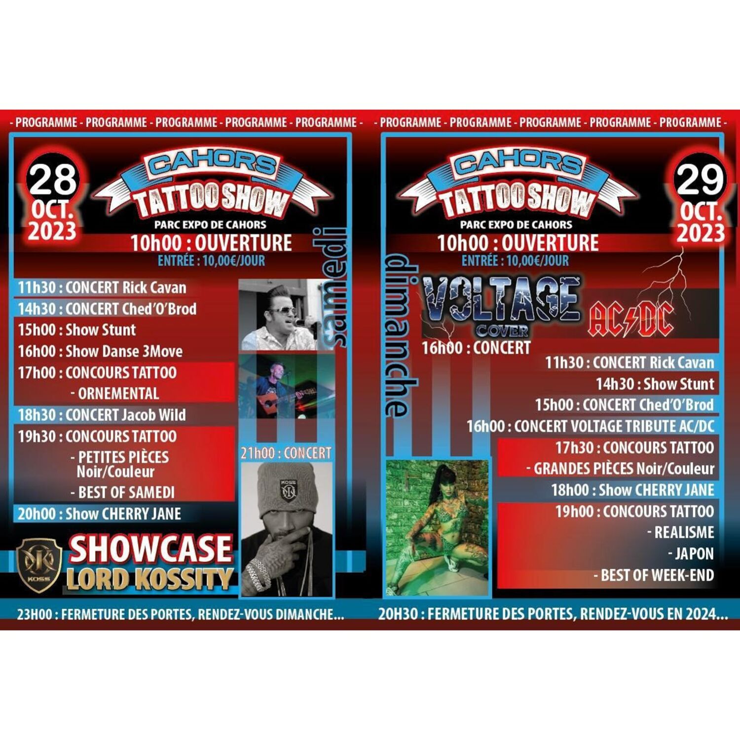 Podcast de l'émission 100% chez vous dans le Lot : Cahors Tatoo Show
