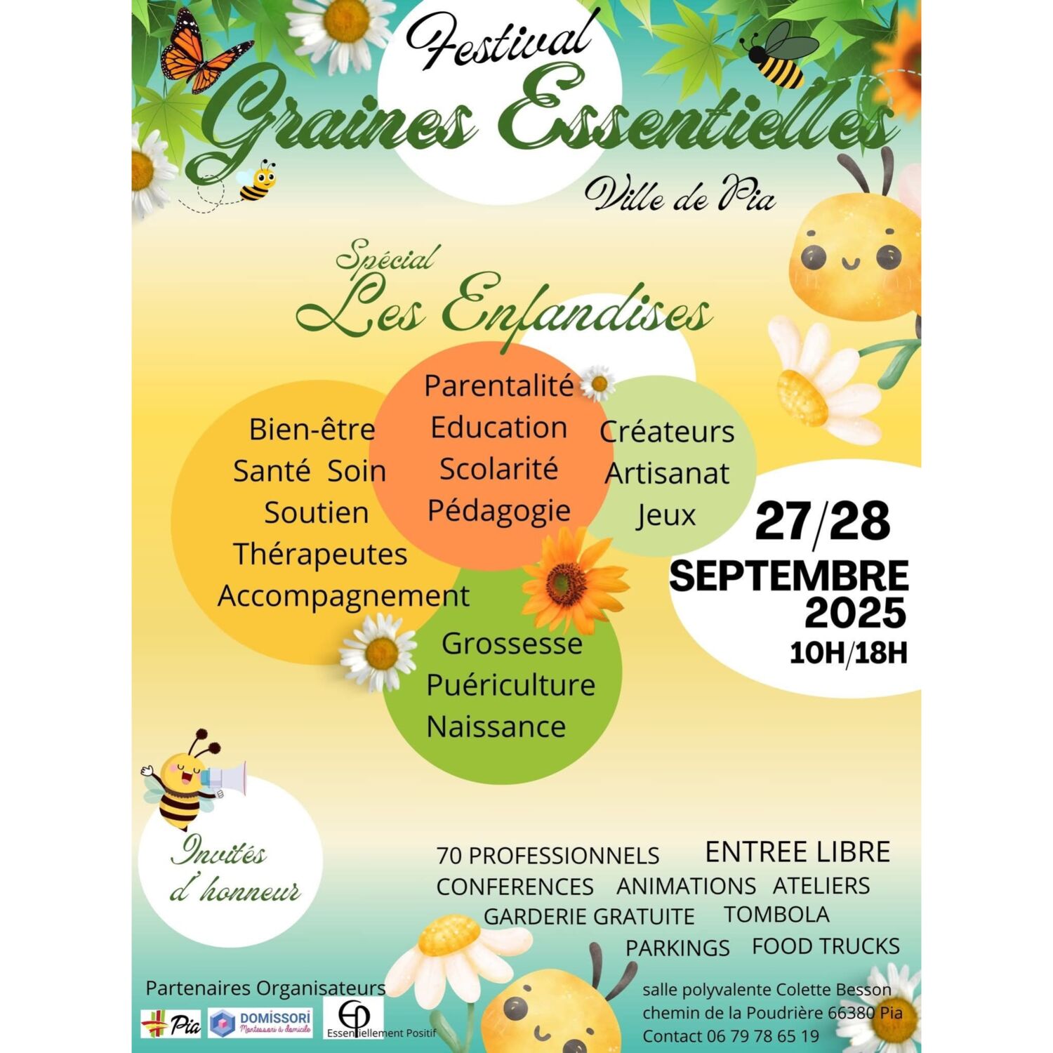 100% chez vous dans les P.O avec PHILIPPE : FESTIVAL GRAINES...