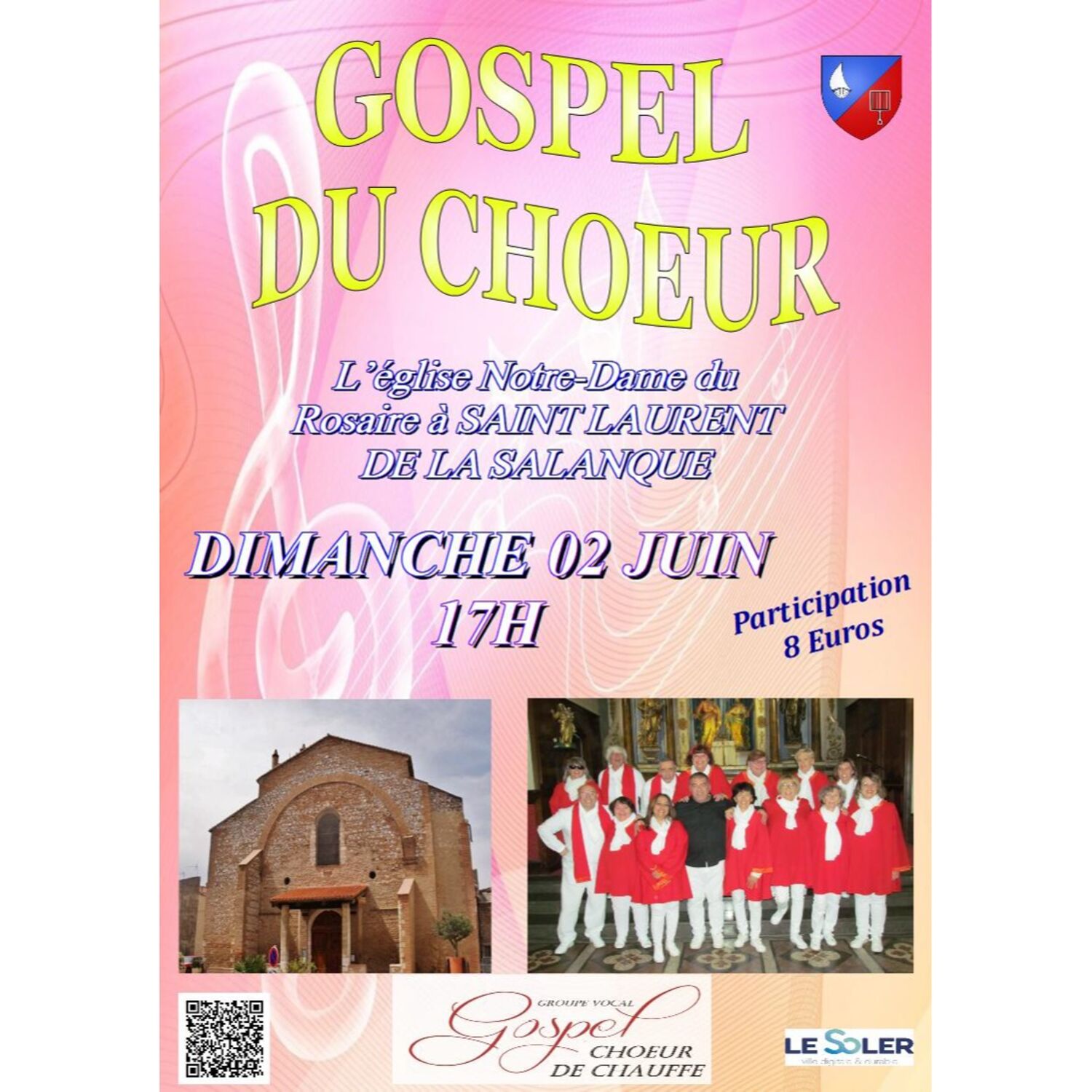 100% chez vous dans les  P.O avec PHILIPPE : Gospel à St Laurent de...