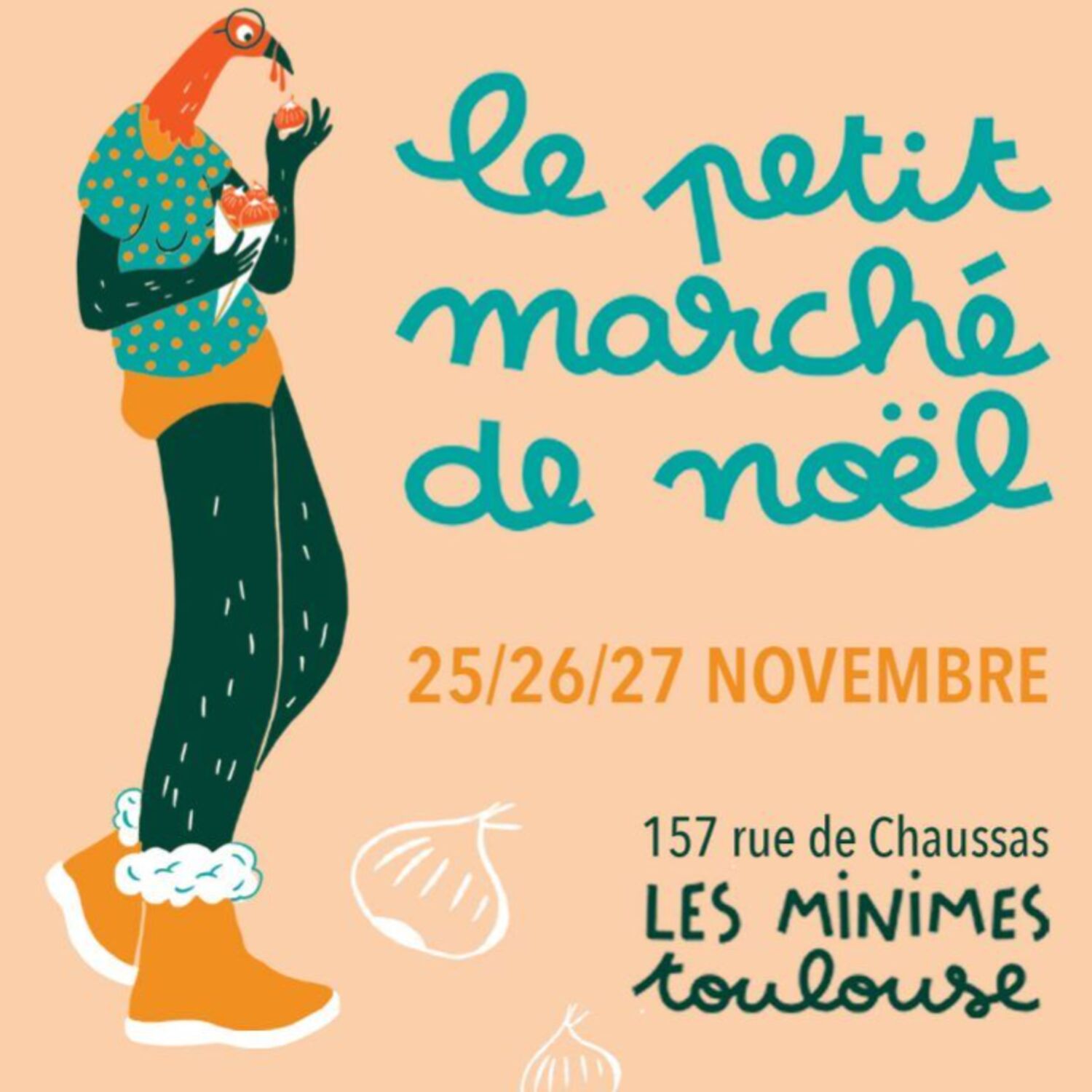 LE petit marché de Noel des créateurs- quartier minimes- Floriane...