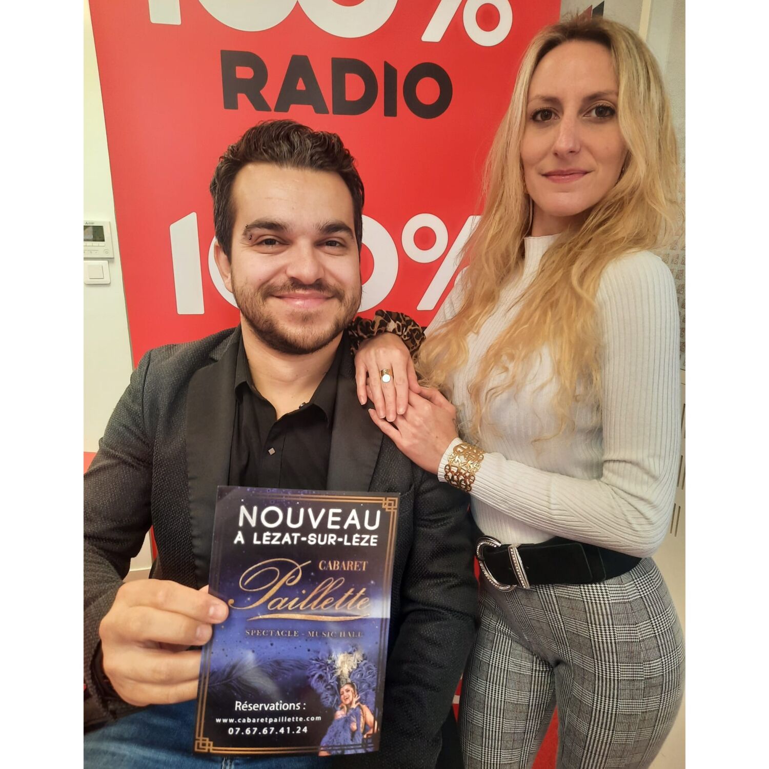 CABARET PAILLETTE- Fredo et Marjo sur 100%