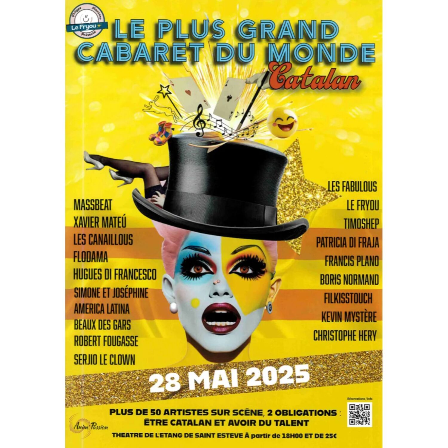 100% chez vous dans les  P.O avec PHILIPPE : Le plus grand cabaret...
