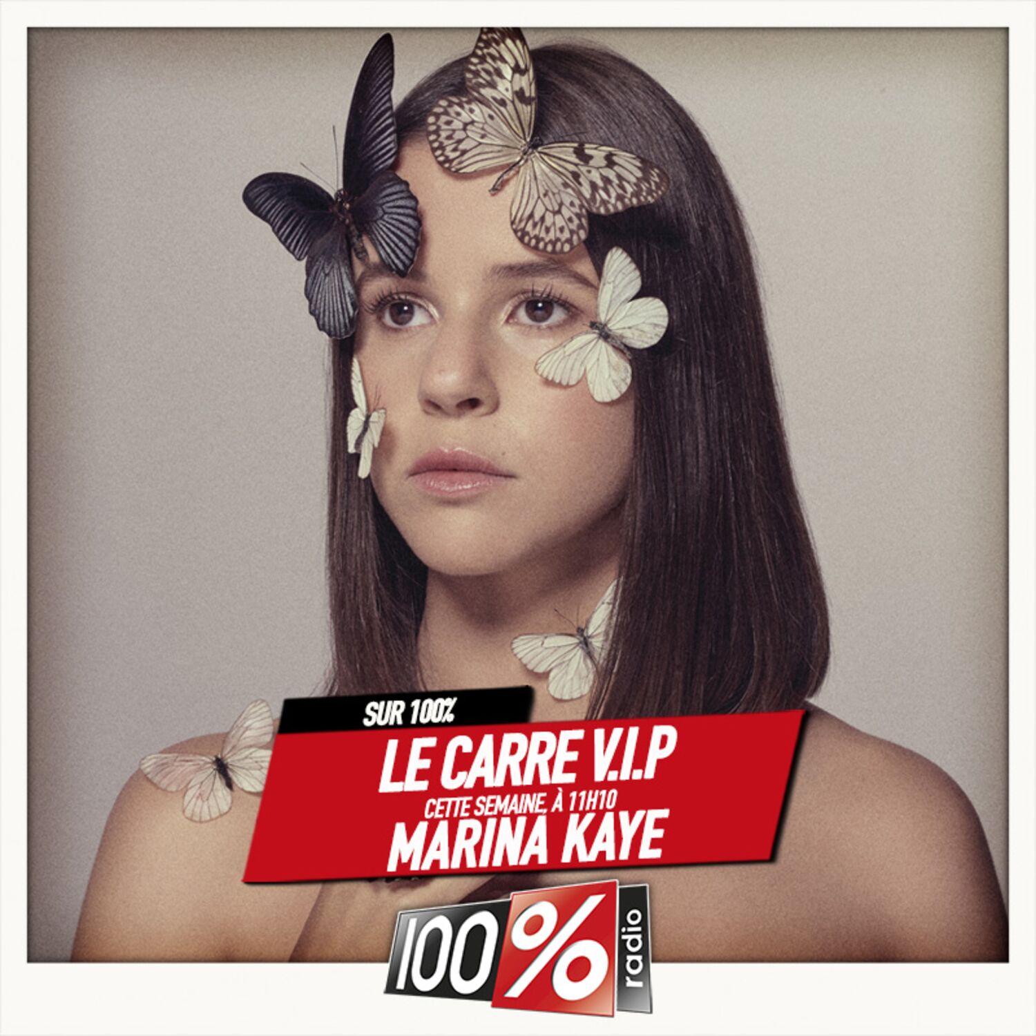 Le carré VIP de Marina Kaye sur 100% du 13/10/2023