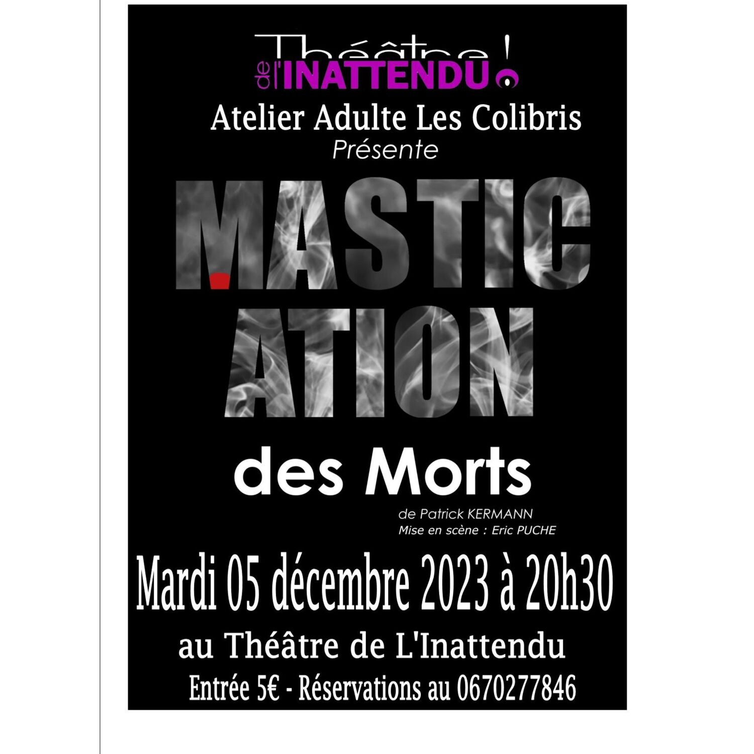 100% chez vous dans les  PO avec PHILIPPE : Théâtre de l'inattendu...
