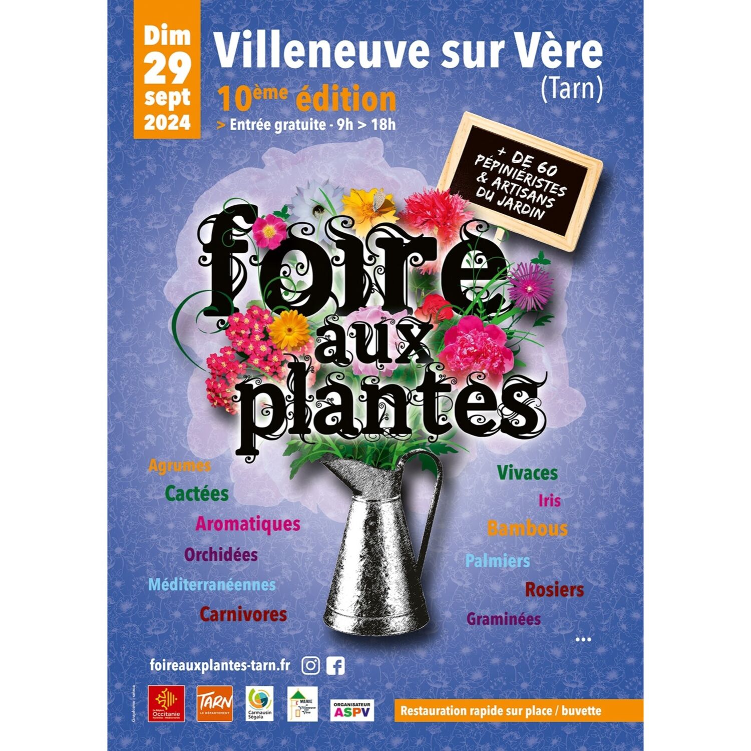 Podcast de l'émission 100% chez vous avec la Foire aux plantes