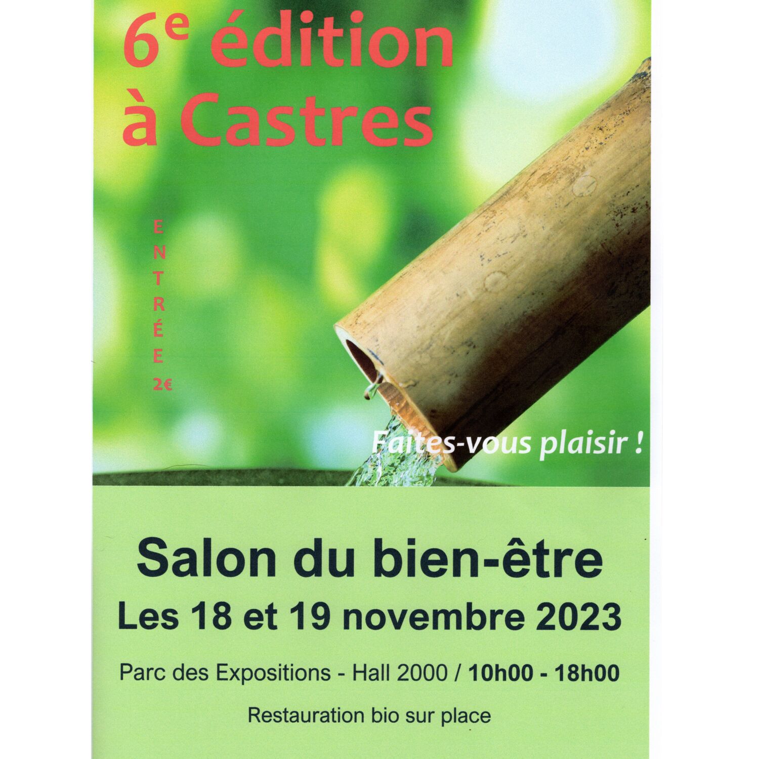 Podcast de l'émission 100% chez vous dans le Tarn : Salon bien être...
