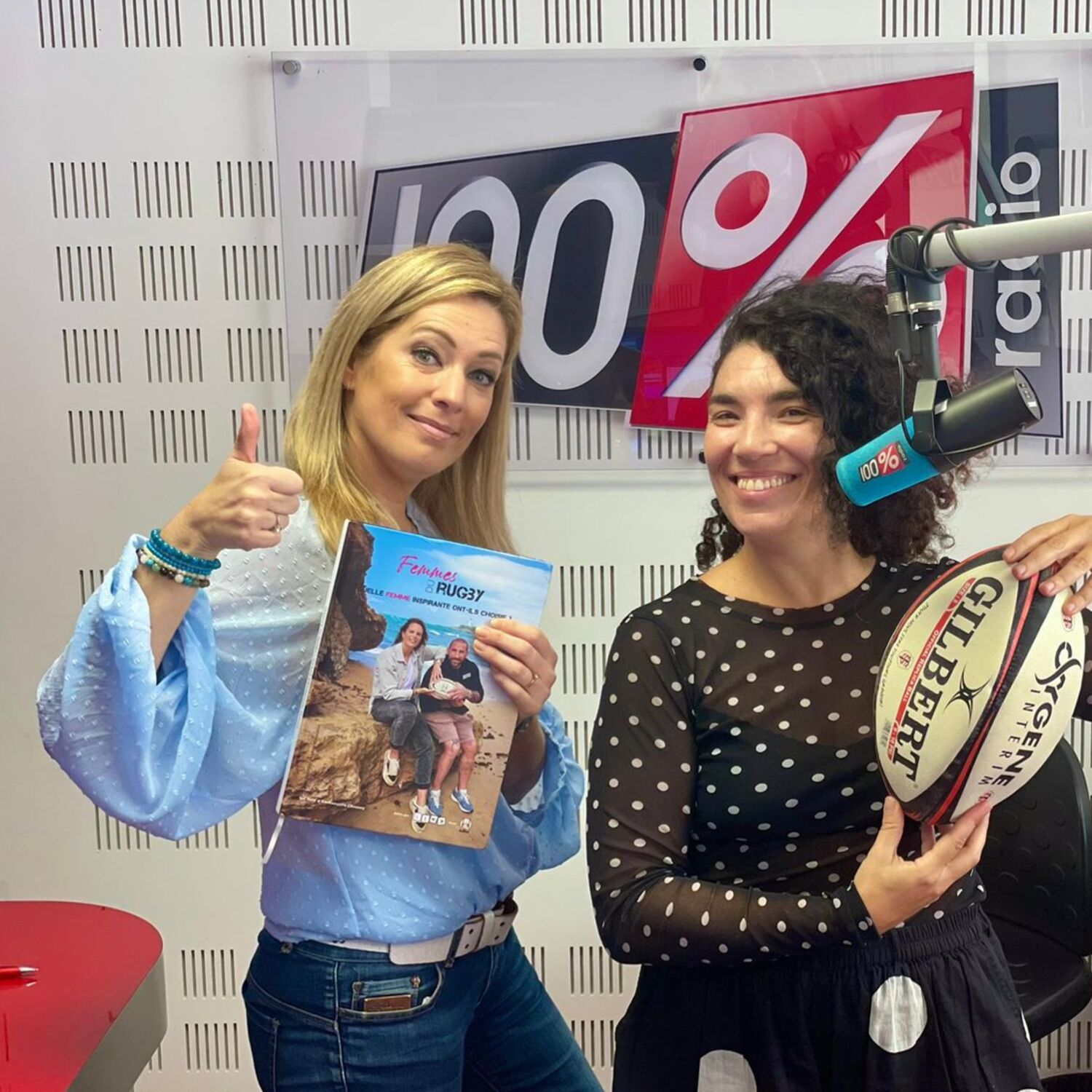 Femmes de Rugby avec Emmanuelle Choussy sur 100%