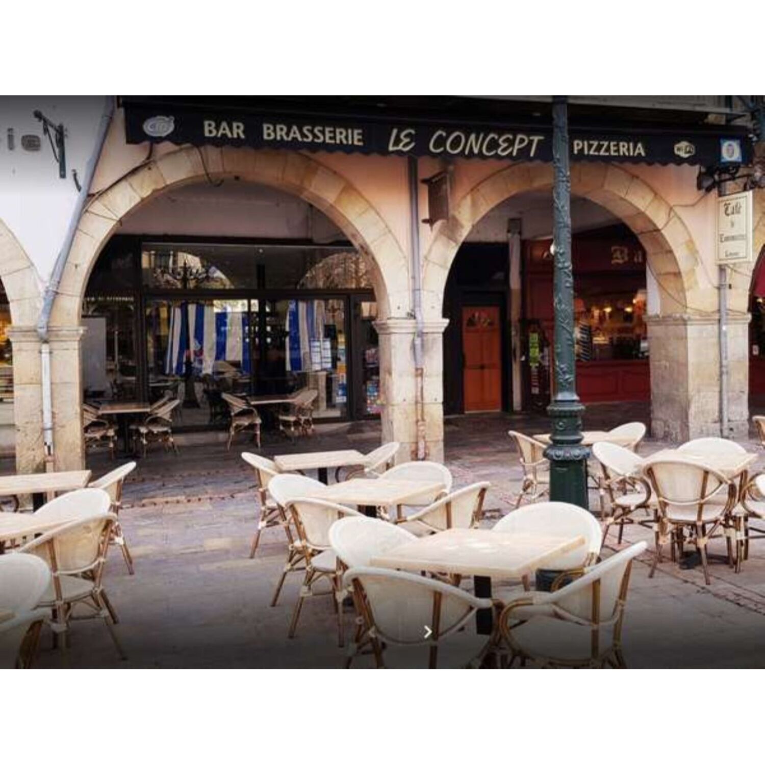 Le menu du jour sur 100% radio à Limoux au Concept