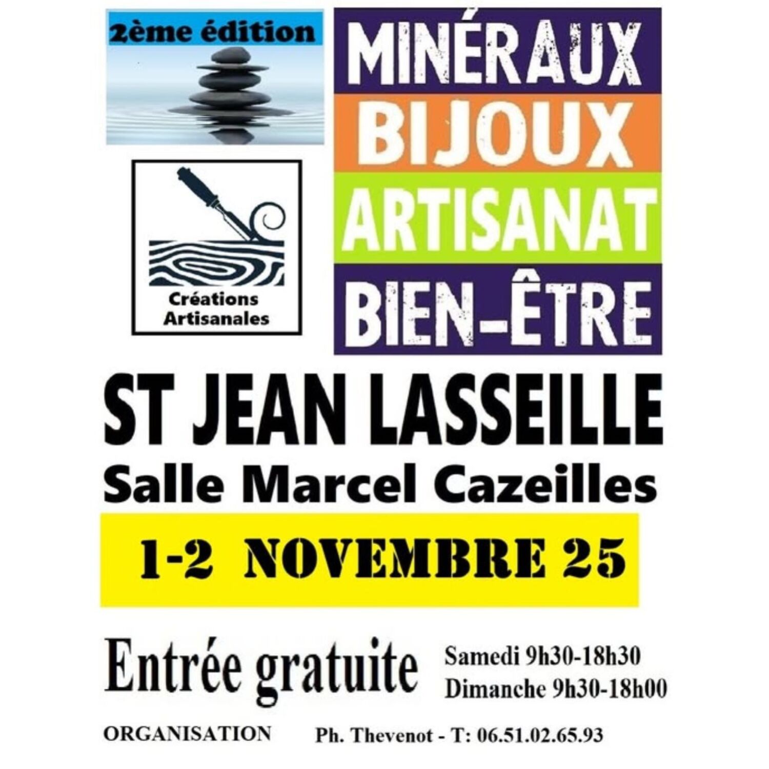 100% chez vous dans les PO pour la 3èmes édition du salon des mineraux
