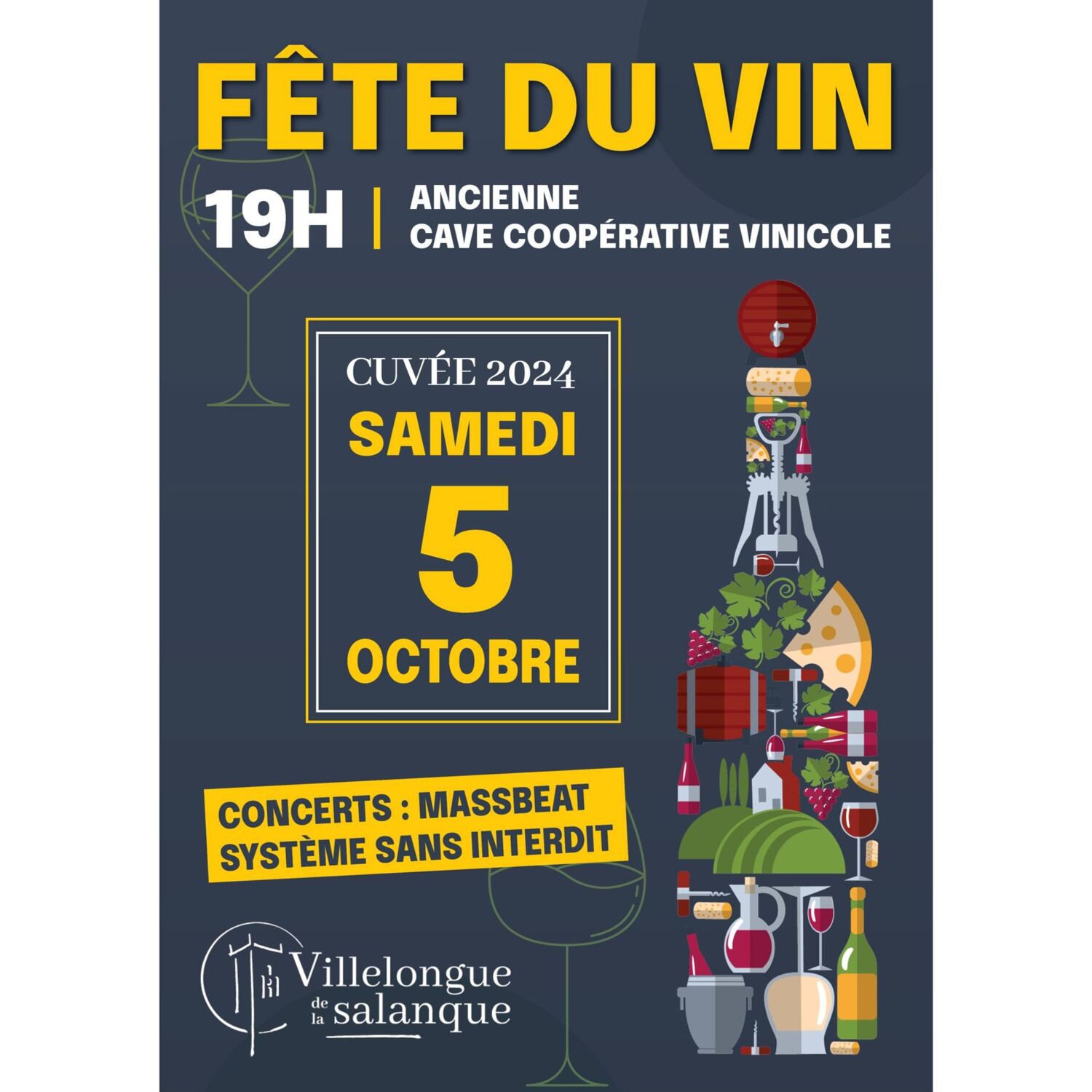 100% chez vous dans les  P.O avec PHILIPPE : Fête du vin le  6...