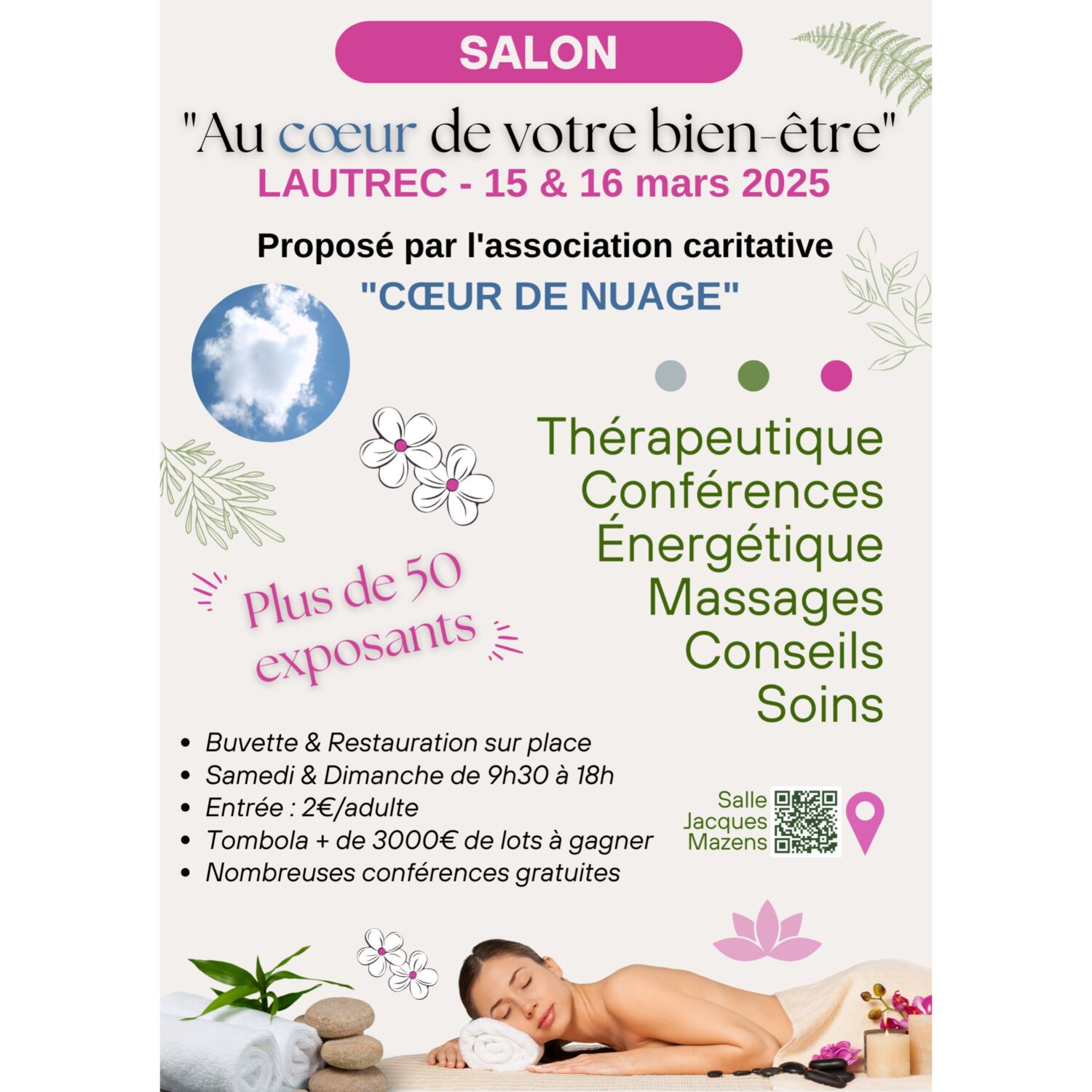 Podcast de l'émission 100% chez vous avec le Salon du bien-être...