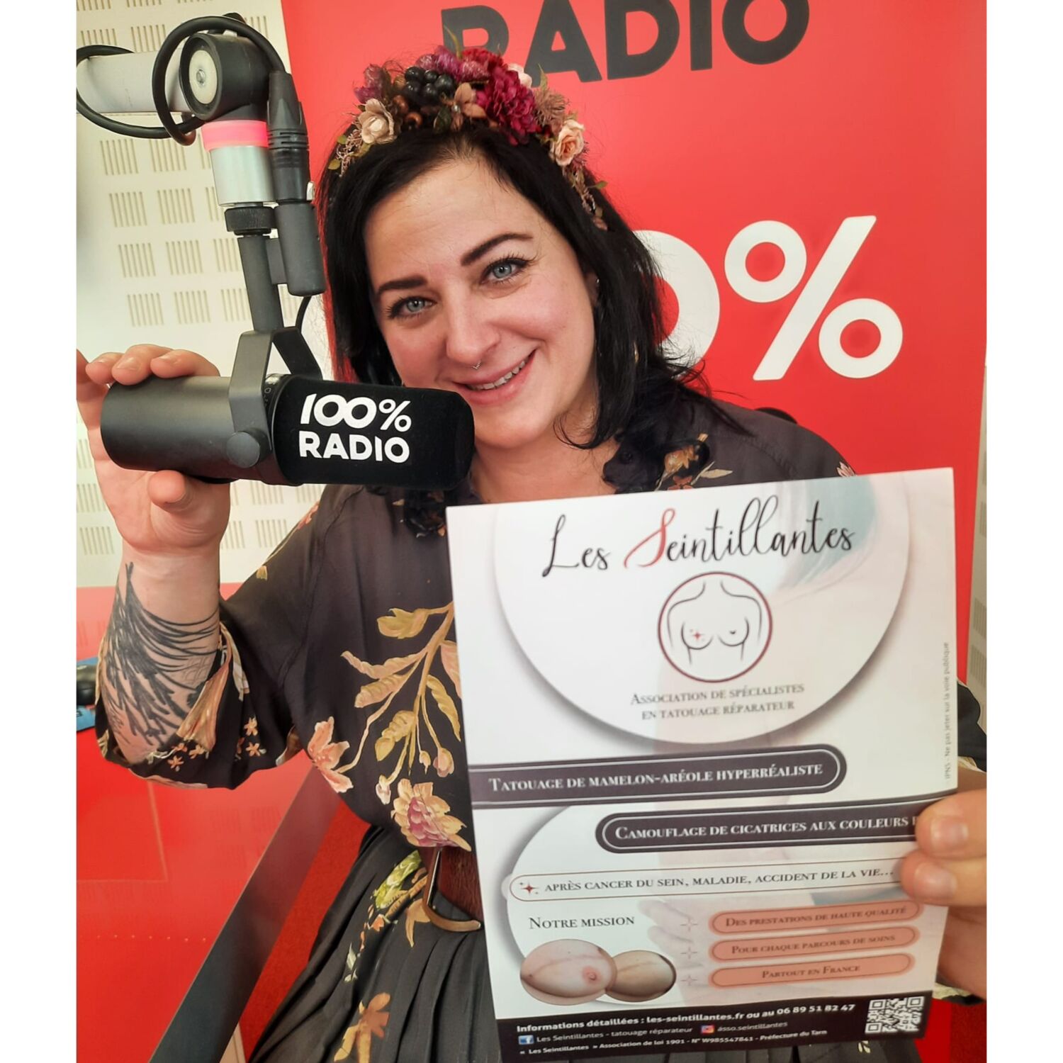 LES SCINTILLANTES au PINK TOBER- Audrey sur 100%