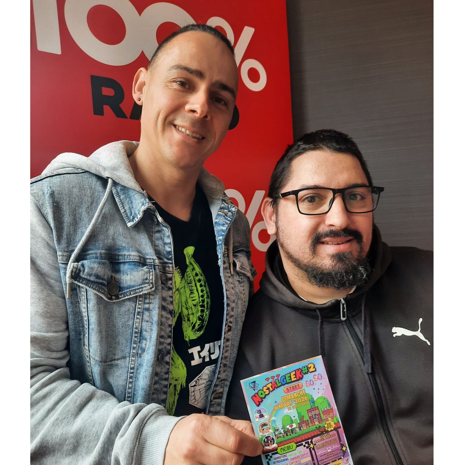 NOSTALGEEK à Villeneuve Tolosane- Jay et Fred sur 100%