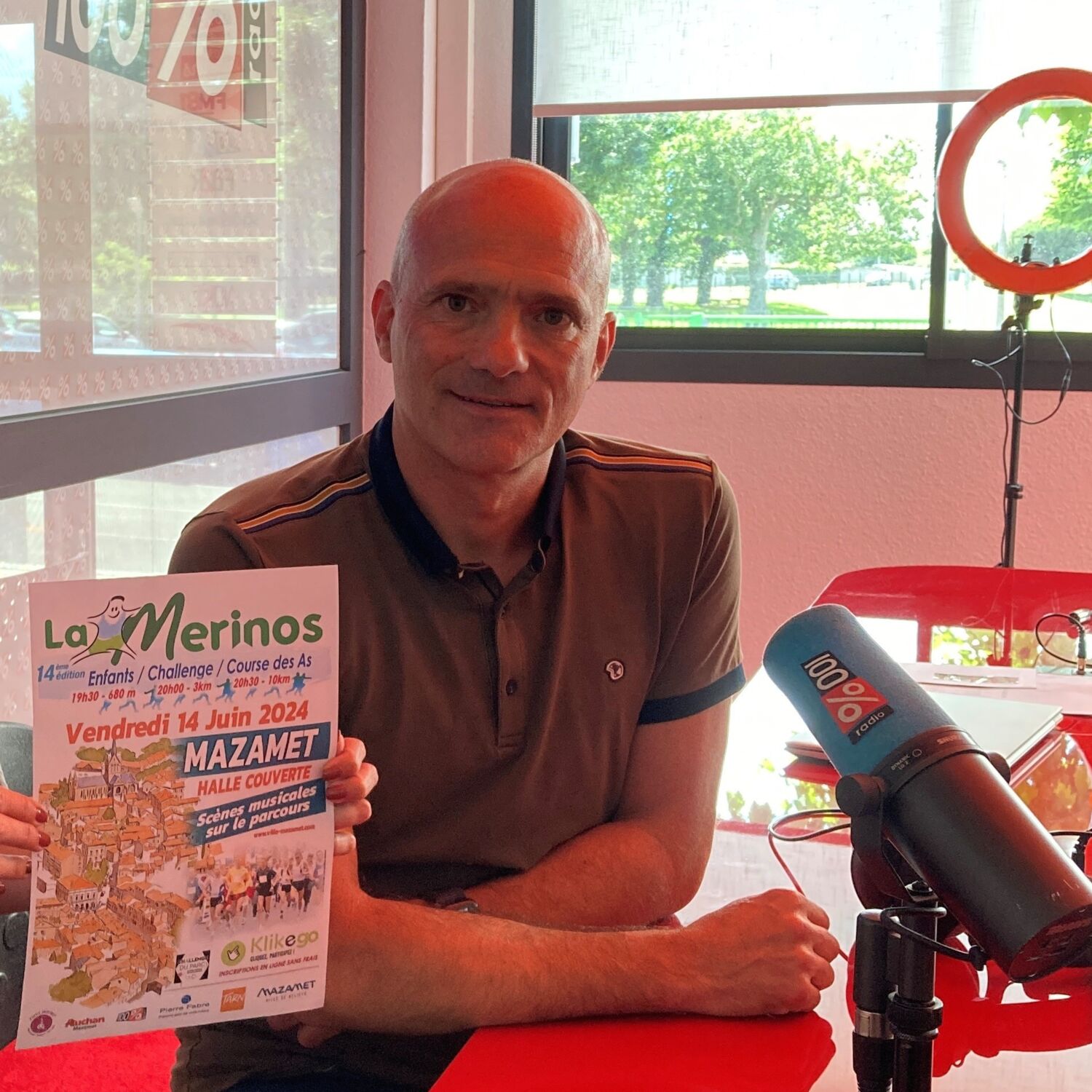 Podcast de l'émission 100% chez vous avec le Trail de la Passerelle
