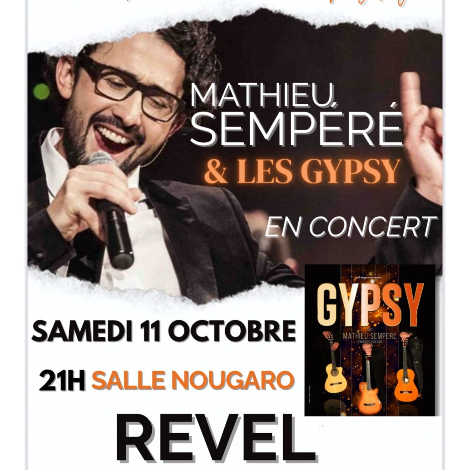 Mathieu Sempéré et les GYPSY à Revel- sur 100%