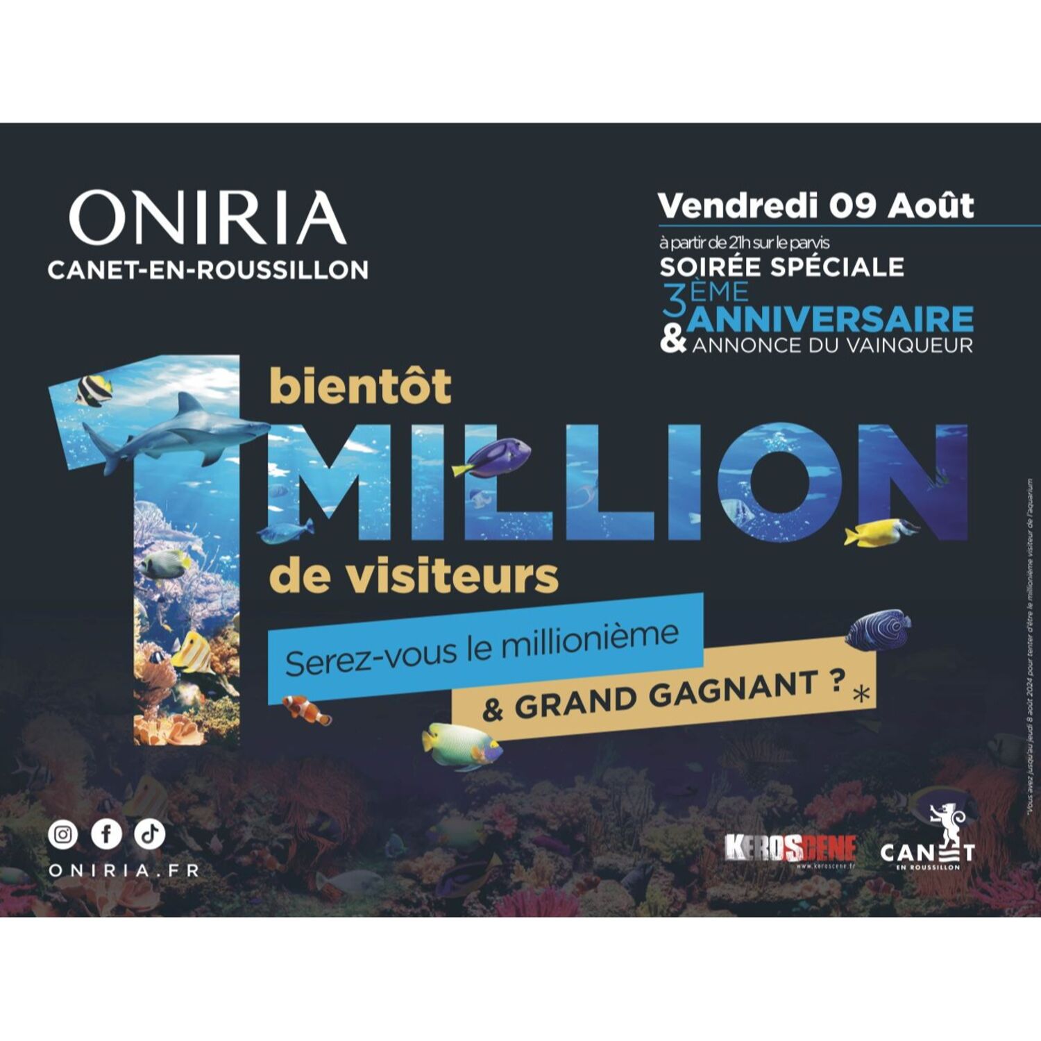 100% chez vous dans les  P.O avec PHILIPPE : L'aquarium Oniria de...