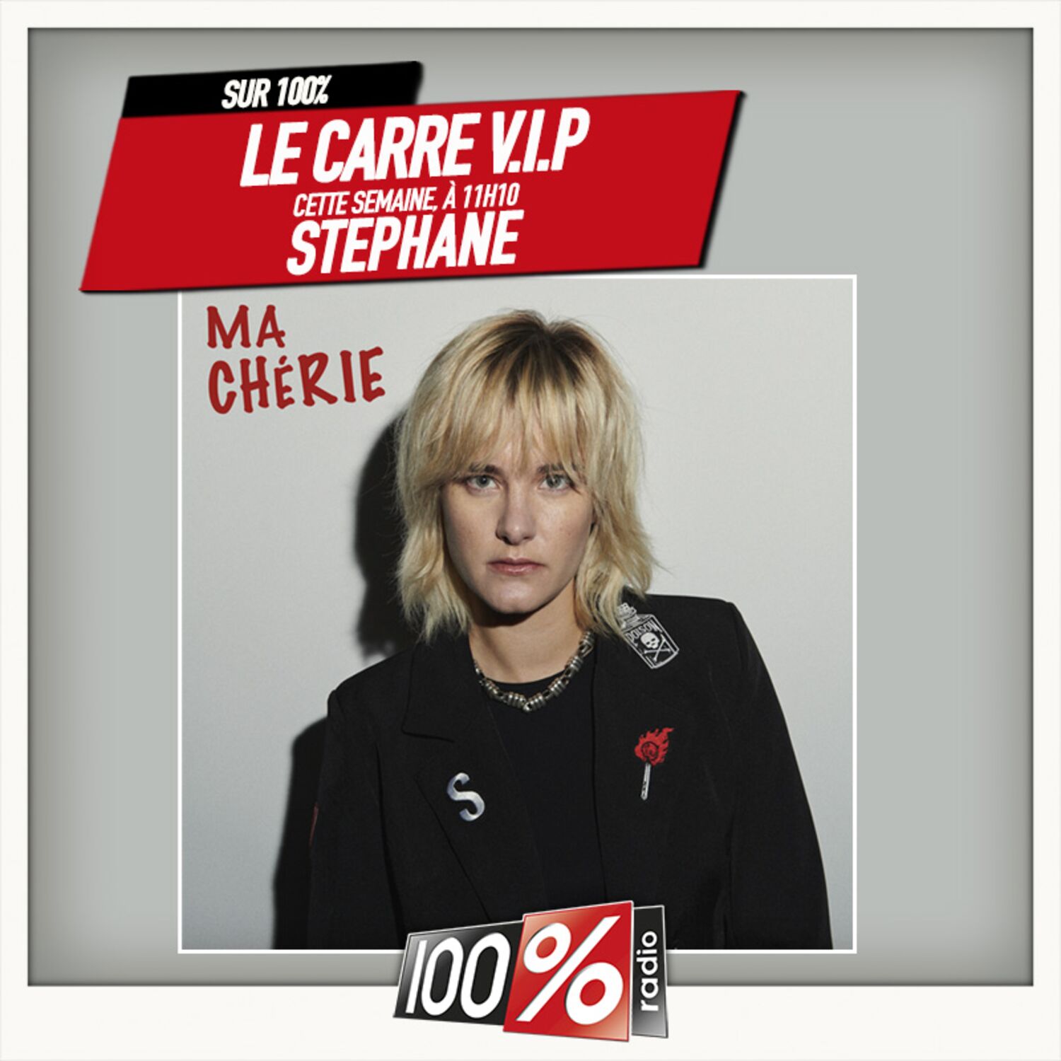 Le carré VIP  sur 100%  avec Stéphanie du 12/06/2024