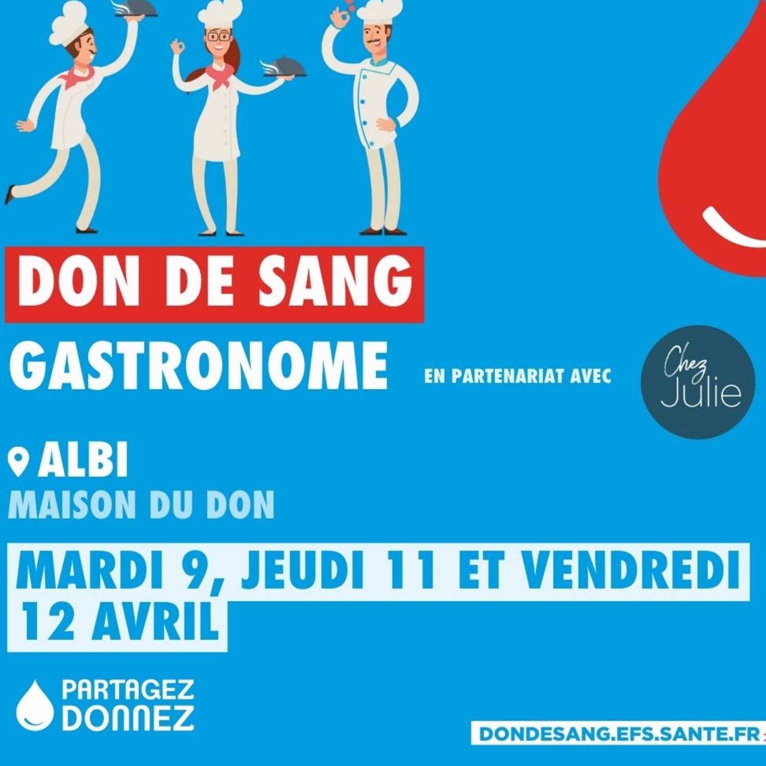 Podcast de l'émission 100% chez vous dans le Tarn avec le Don de...