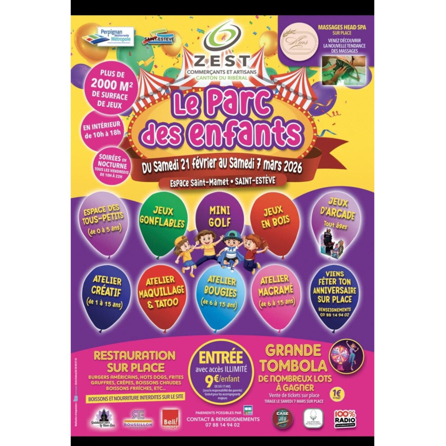 100% chez vous dans les PO avec Philippe : Parc pour enfant avec le ZEST à St Esteve