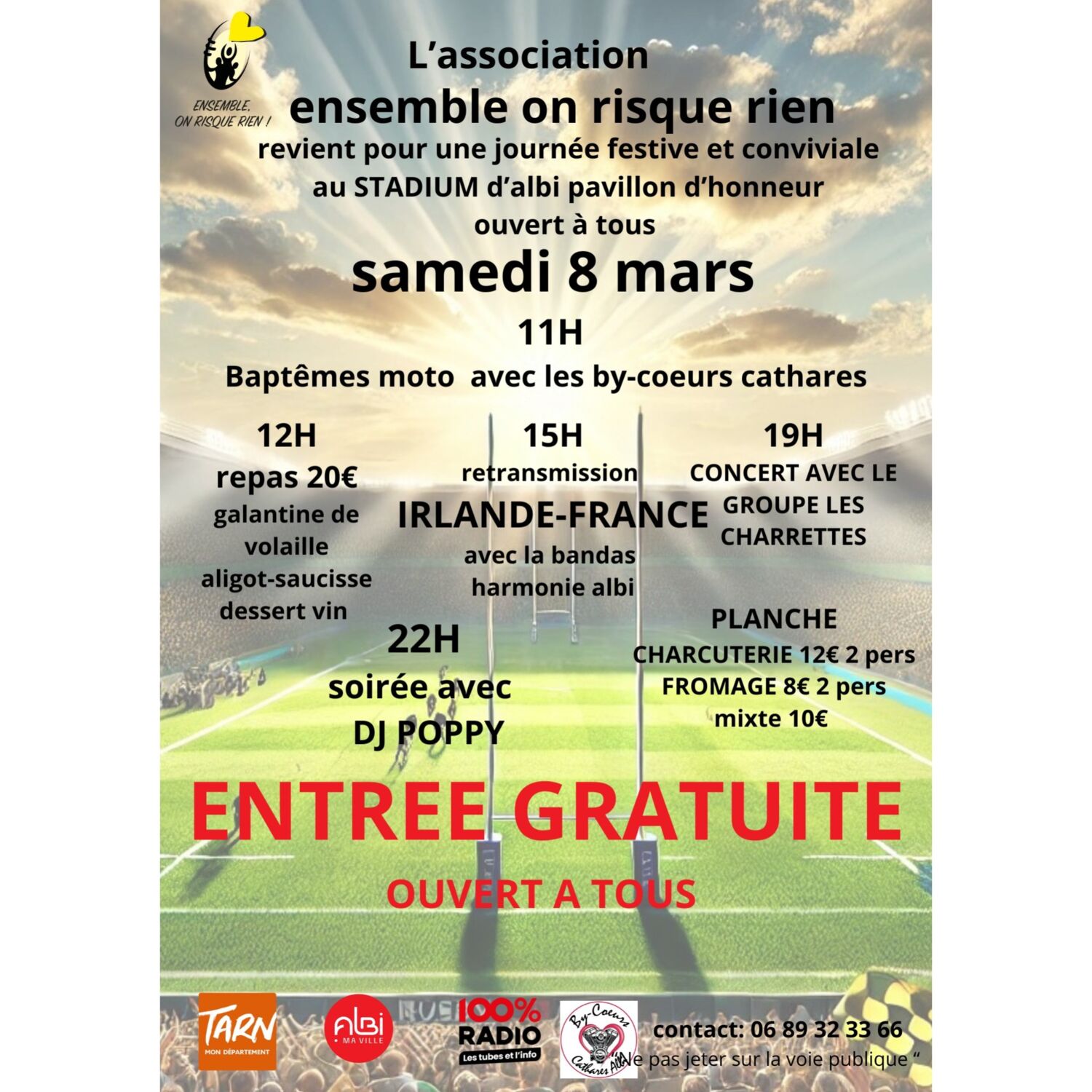 Podcast de l'émission 100% chez vous avec l'Association " Ensemble...