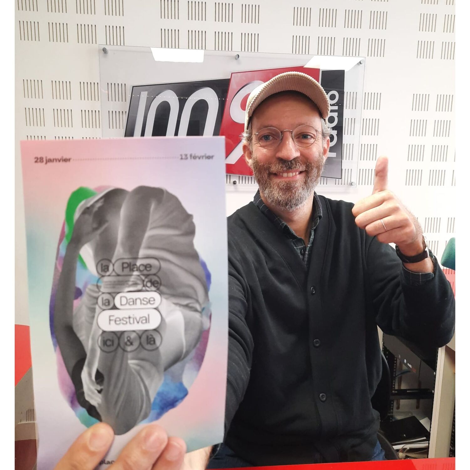 FESTIVAL ici et là- Rostan directeur de LA PLACE DE LA DANSE sur 100%