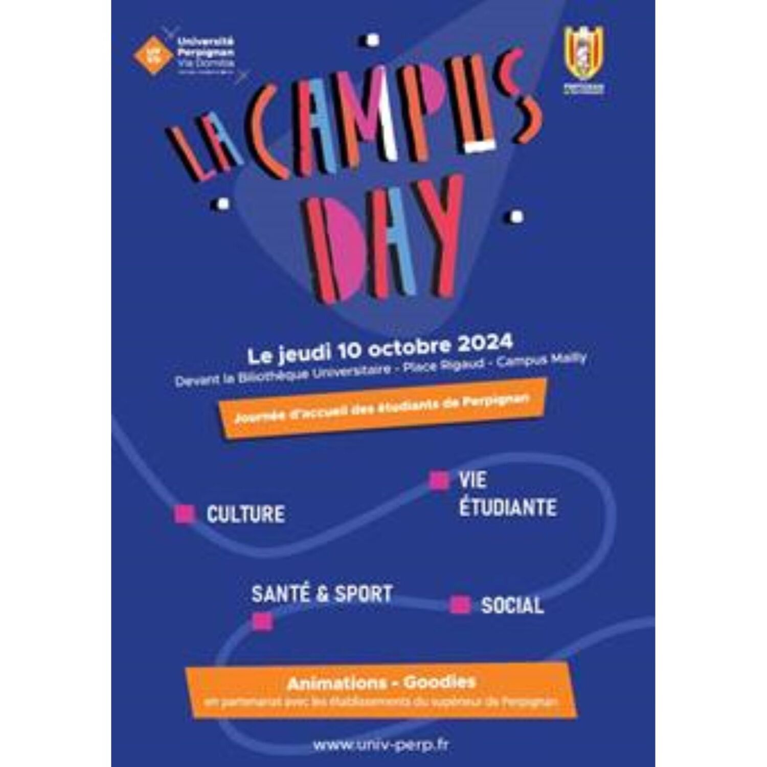100% chez vous dans les  P.O avec PHILIPPE : Le campus day à Perpignan